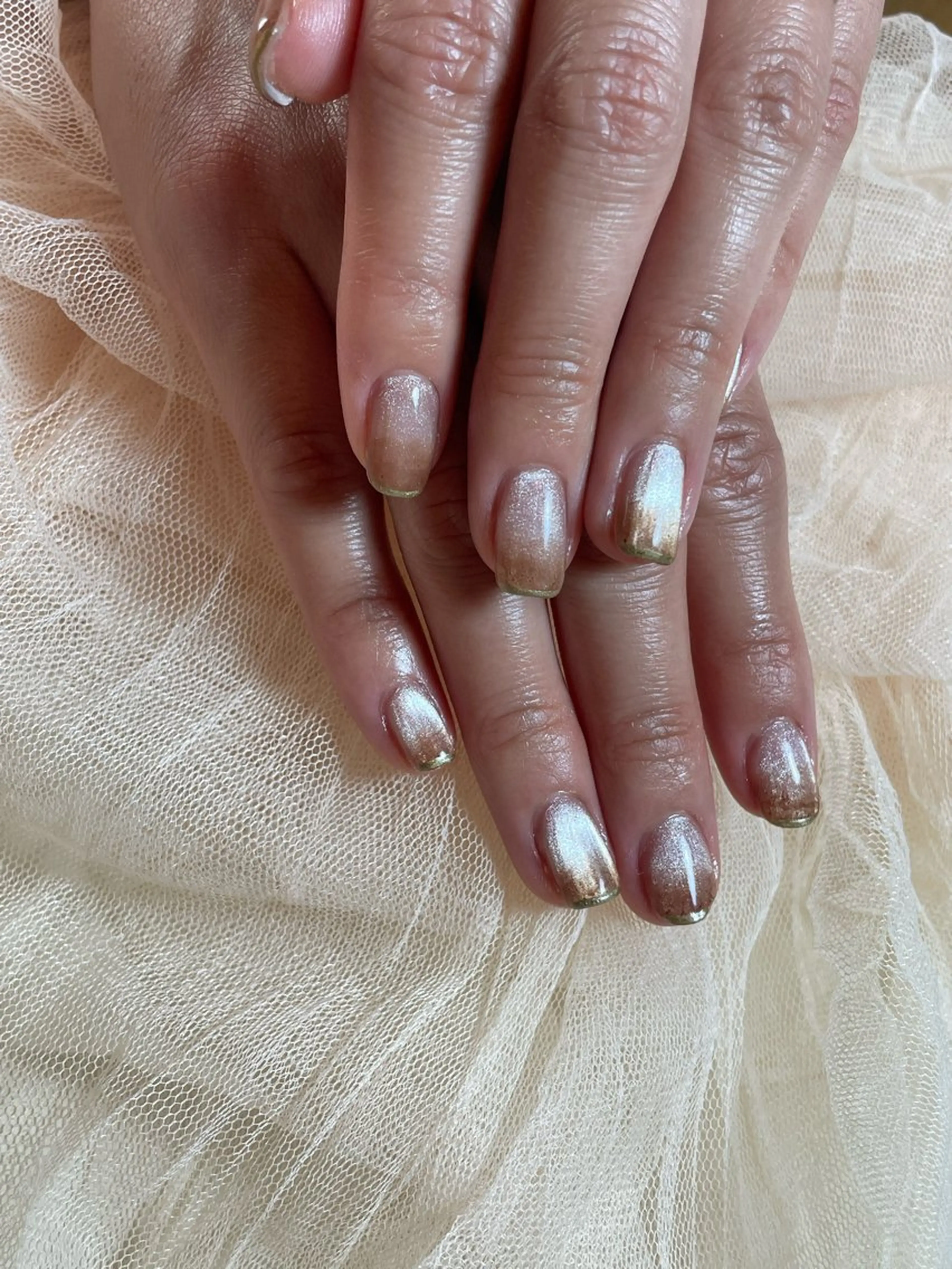 ネイル アートネイル フラッシュネイル マグネットネイル ハンドネイル ︎︎☾ minami︎︎☾のネイルデザイン