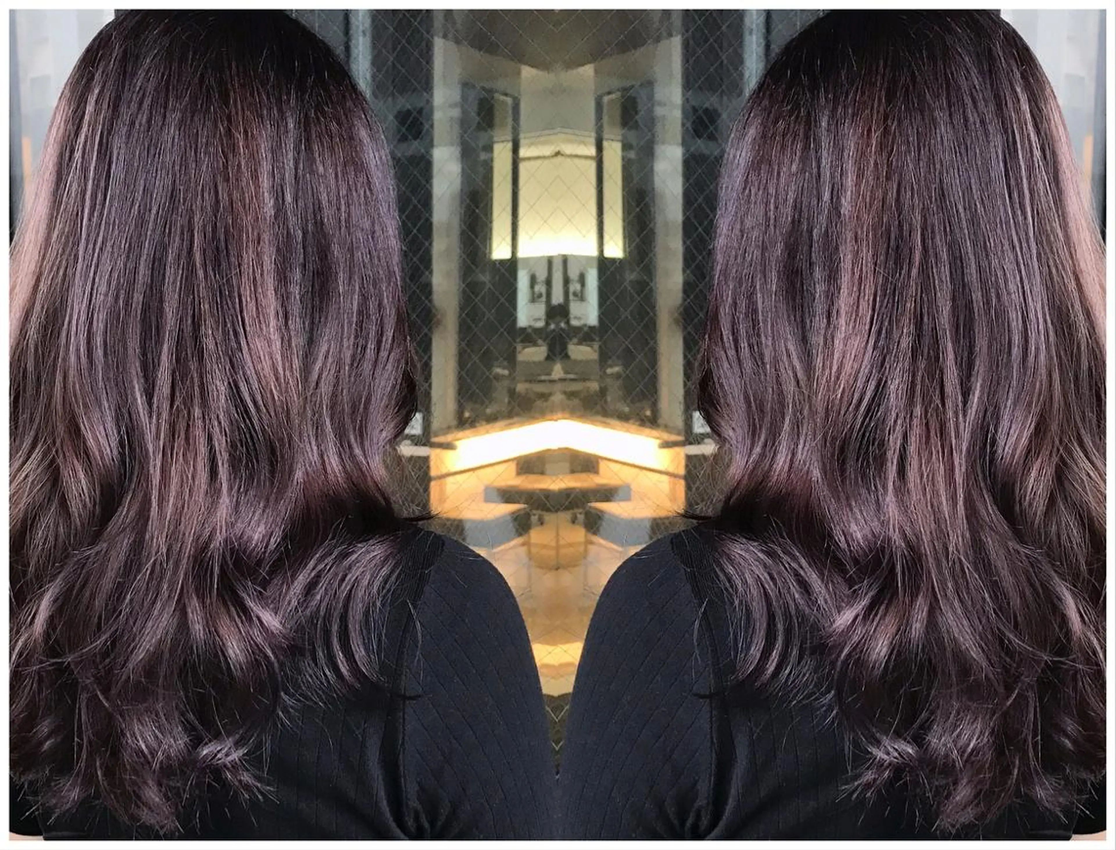 セミロング カラー パーマ BOOTH share salon所属・ハタケヤマヨシキ ／BOOTHのヘアスタイル