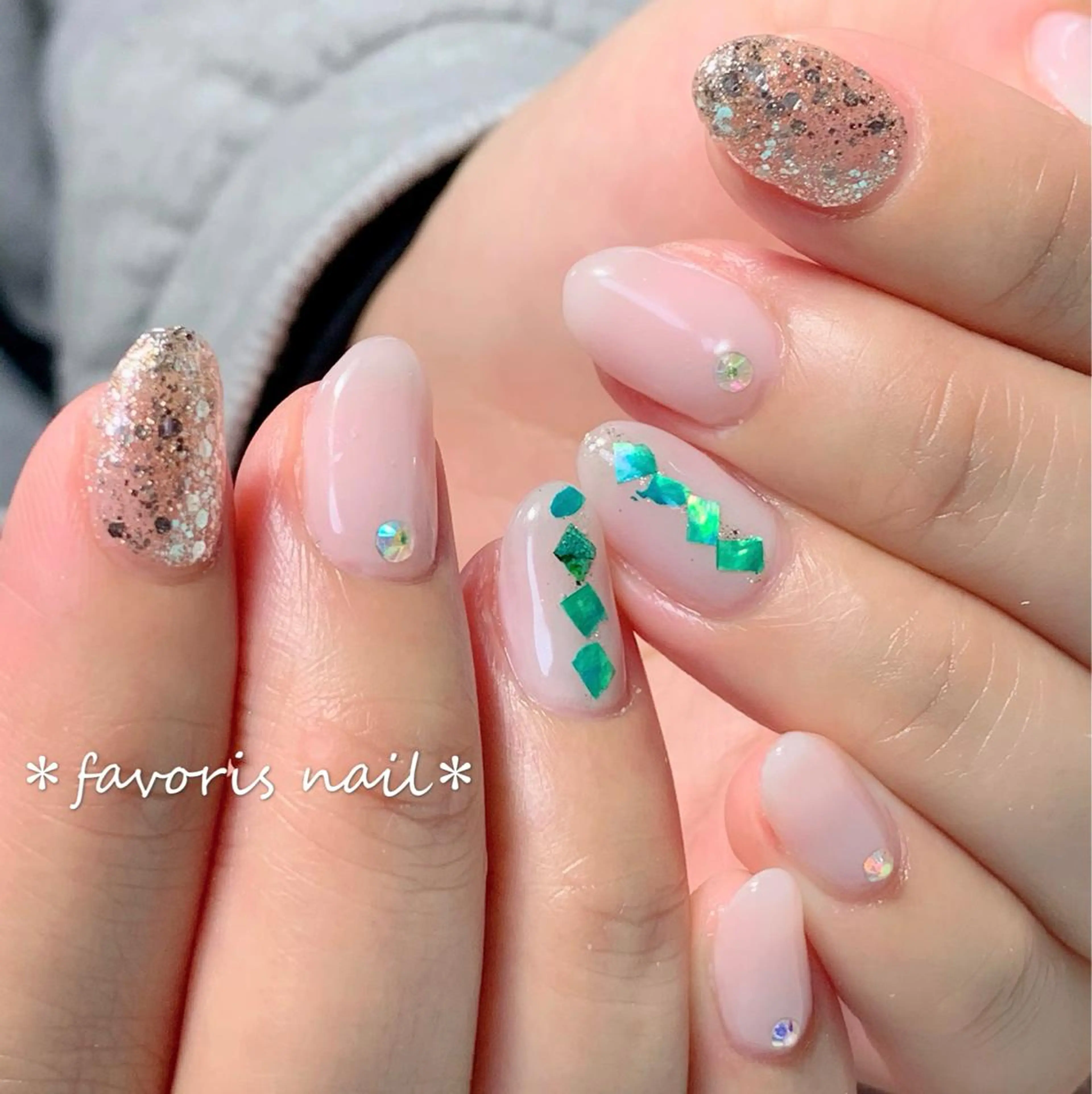ネイル favoris nail🌼のネイルデザイン