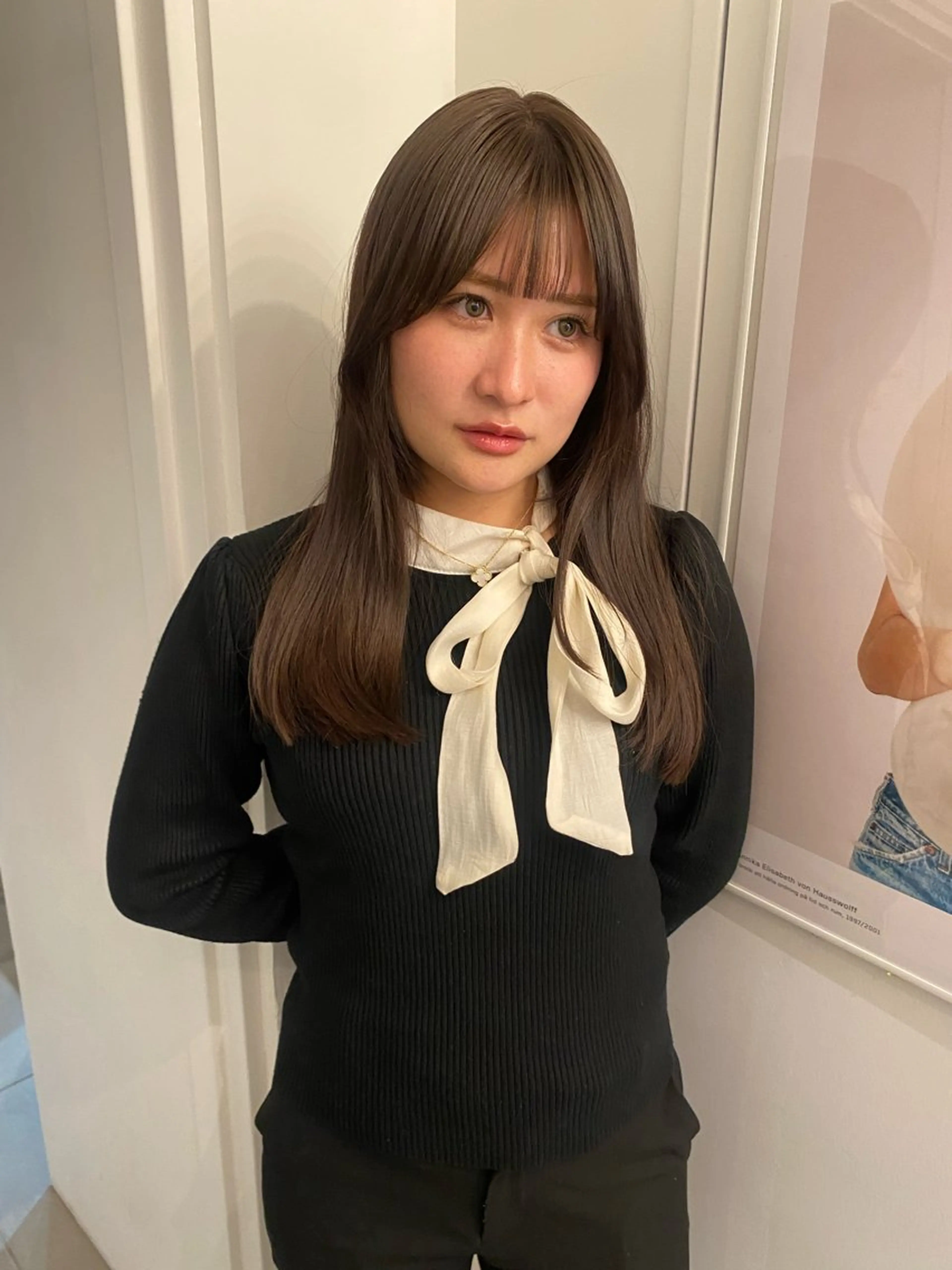 ロング カラー カット riria/ボブ /透明感カラー🎀のヘアスタイル