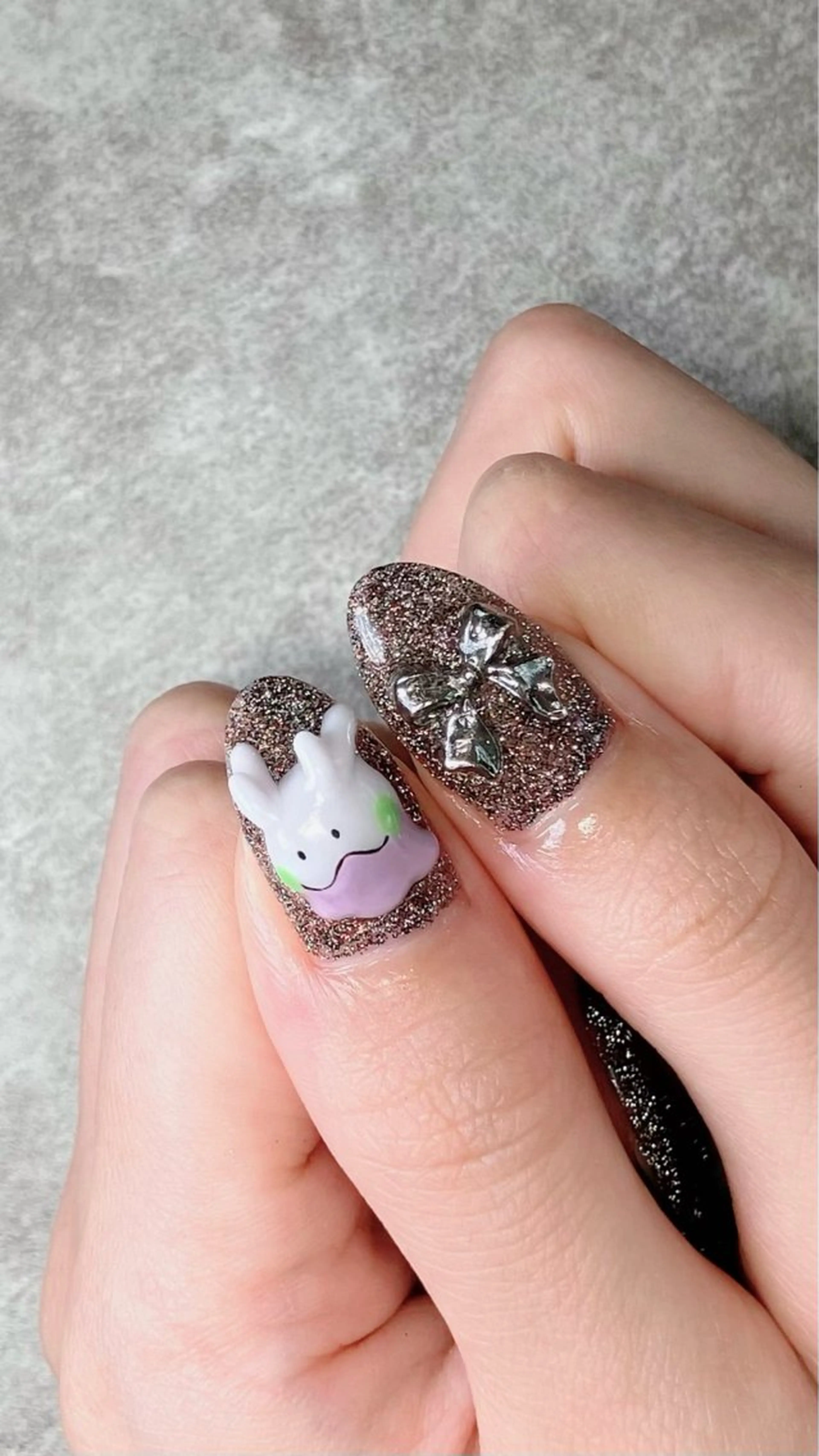 ネイル ハンドネイル ハンドケア haleyume所属・shino🌟 痛ネイルのネイルデザイン