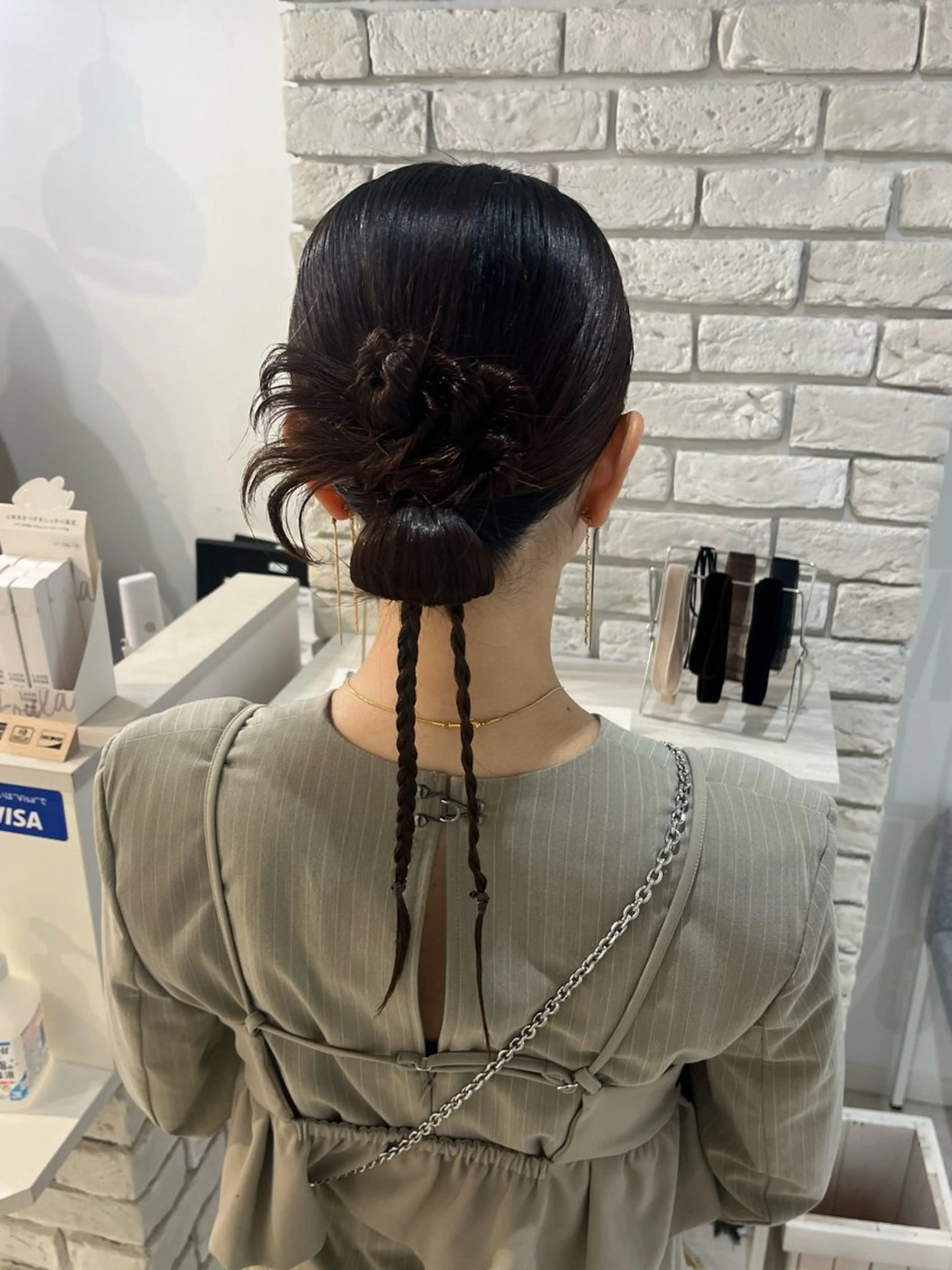 ロング ヘアアレンジ りん/ 名古屋ヘアセットのヘアスタイル