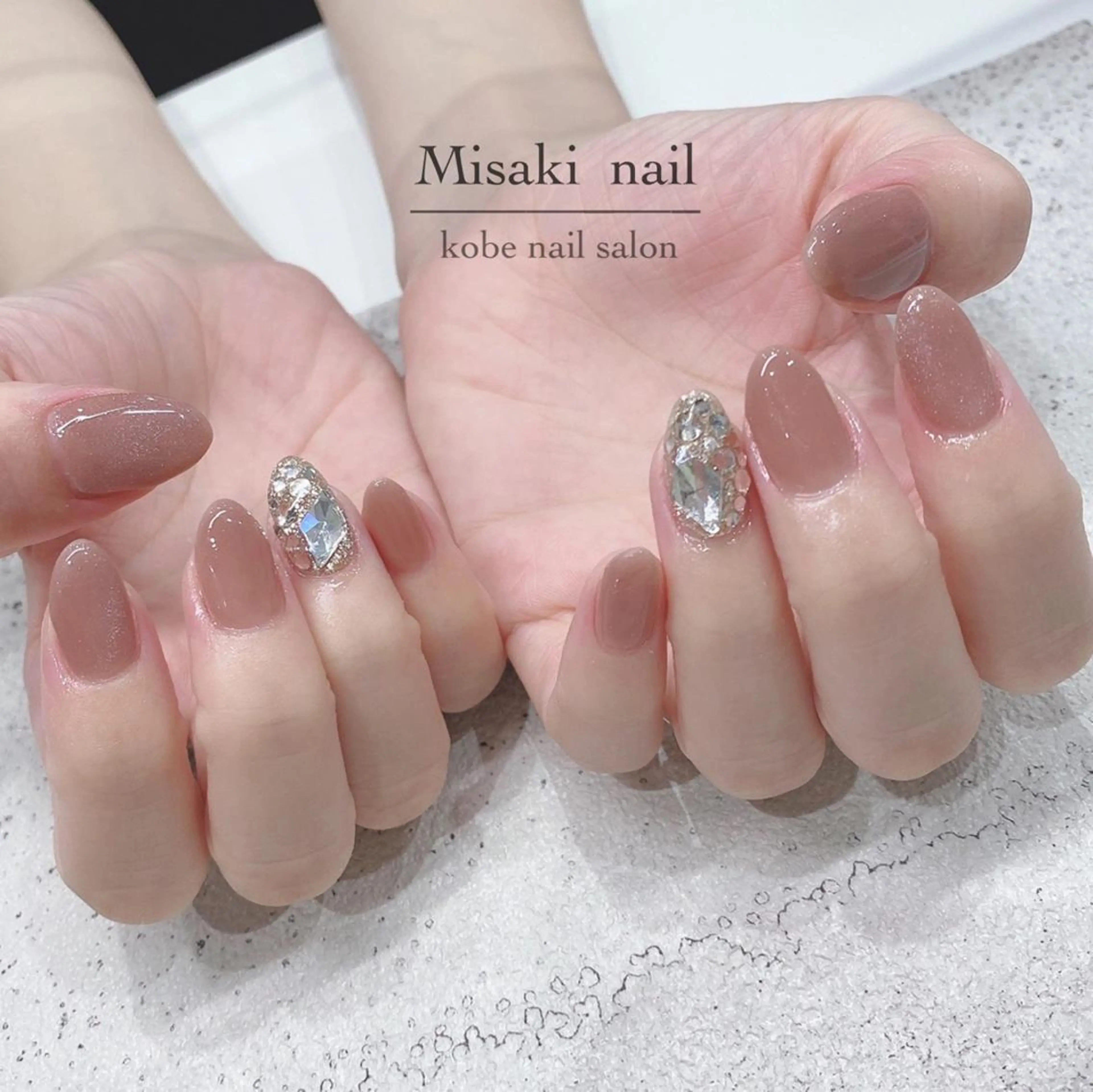 ネイル 韓国ネイル ワンホンネイル ハンドネイル nailsalon miinailsのネイルデザイン