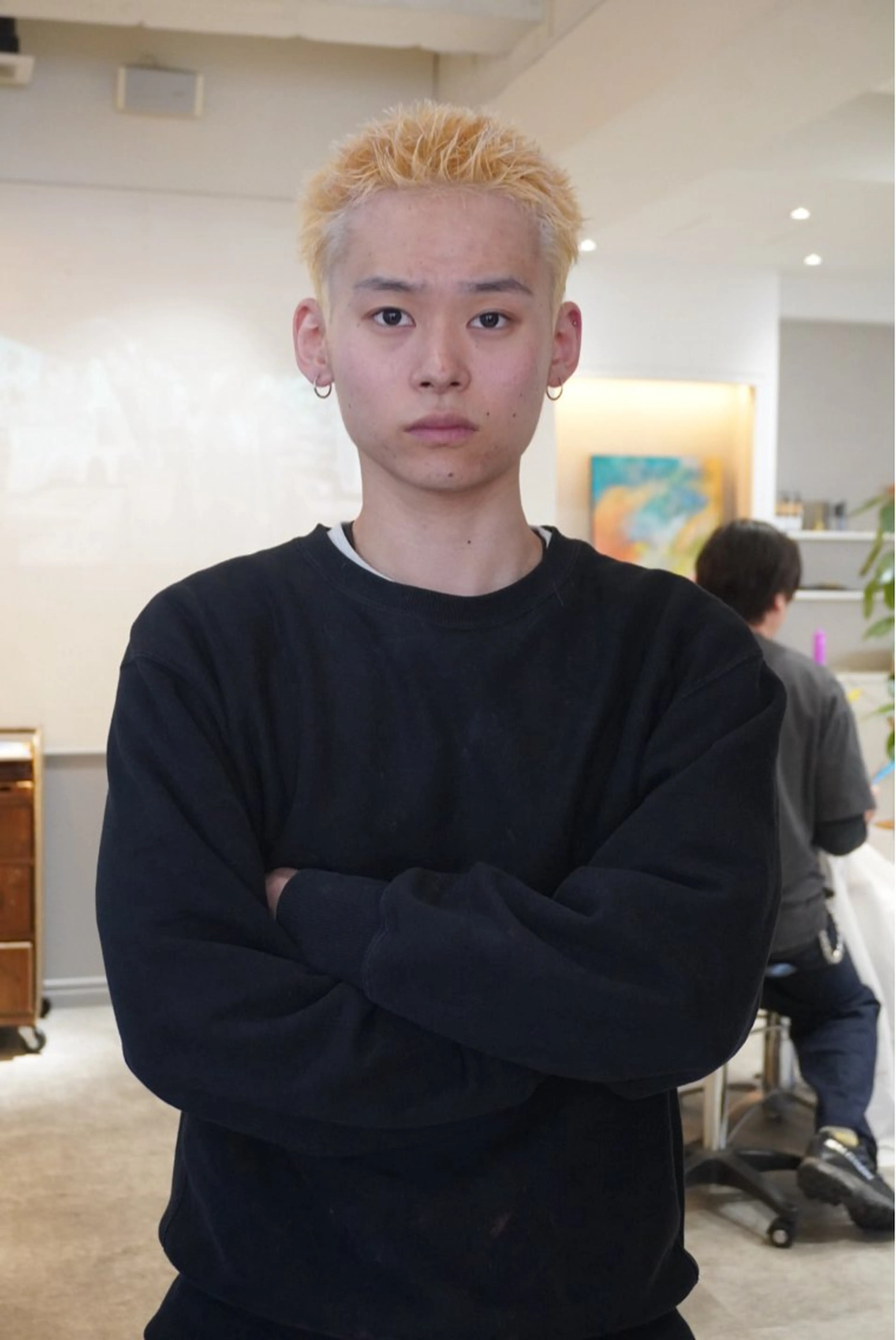 メンズ siki 大阪福島 エンドウハルのヘアスタイル
