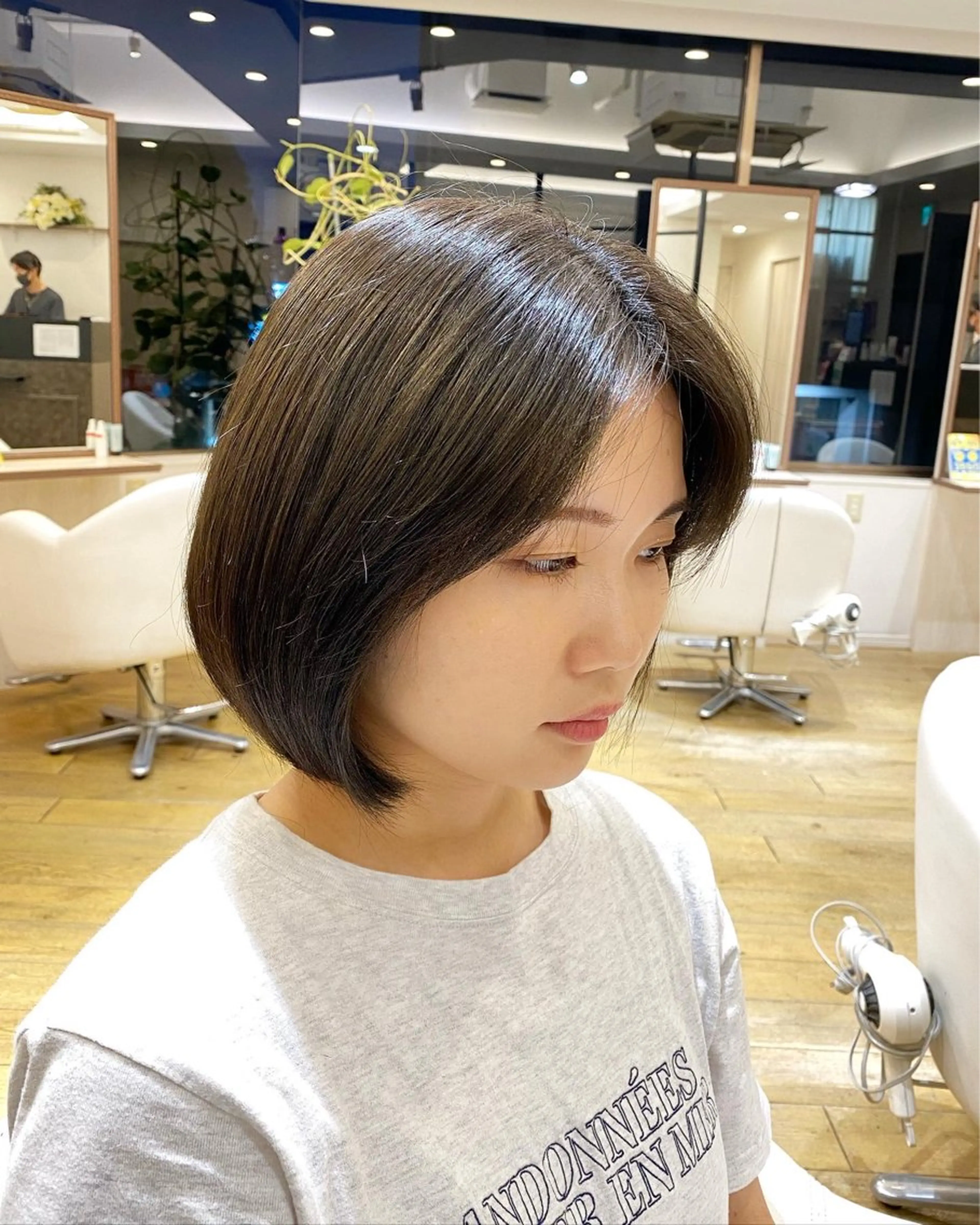 ショート カット ヘアカラー トリートメント 艶感🫧透明感カラー YUKARIのヘアスタイル