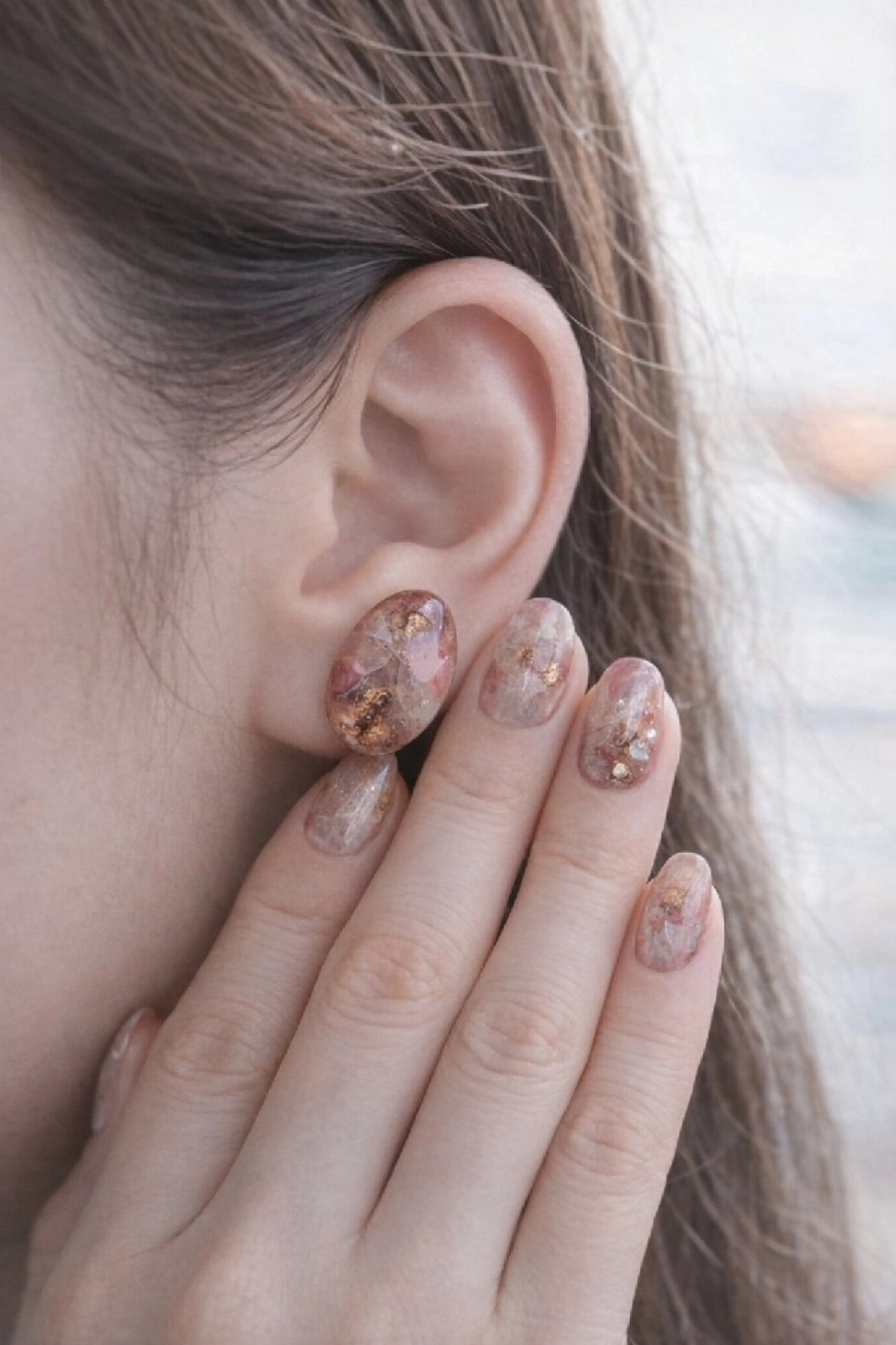 ネイル アートネイル ジェルネイル マグネットネイル おそろいネイル ネイルチップ ハンドネイル Noah'snail   のネイルデザイン