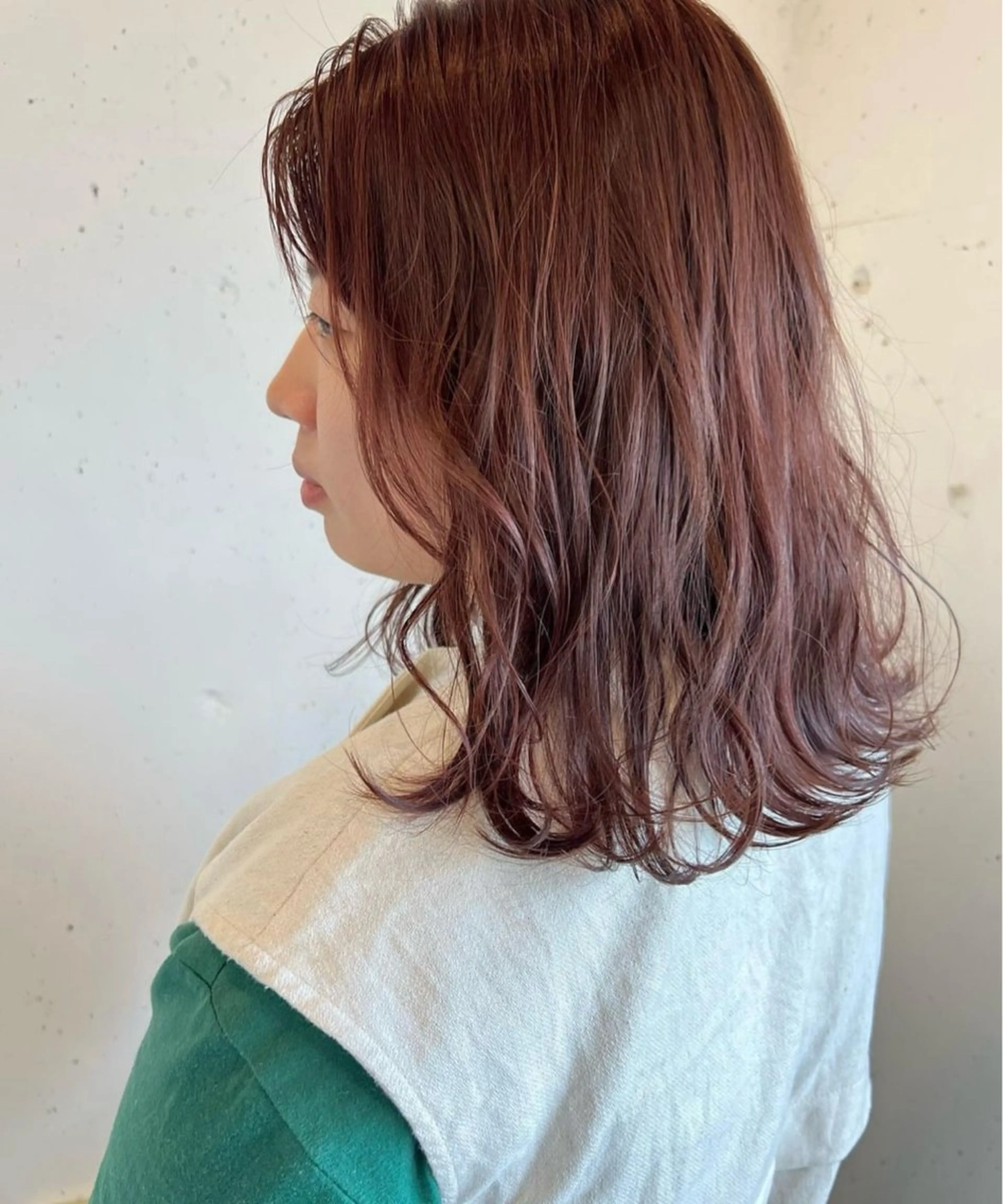 セミロング カラー ブラウンカラー ショコラブラウン カット ヘアカラー Cecil  hair 姫路店所属・sugiyama 🎀ayakaのヘアスタイル