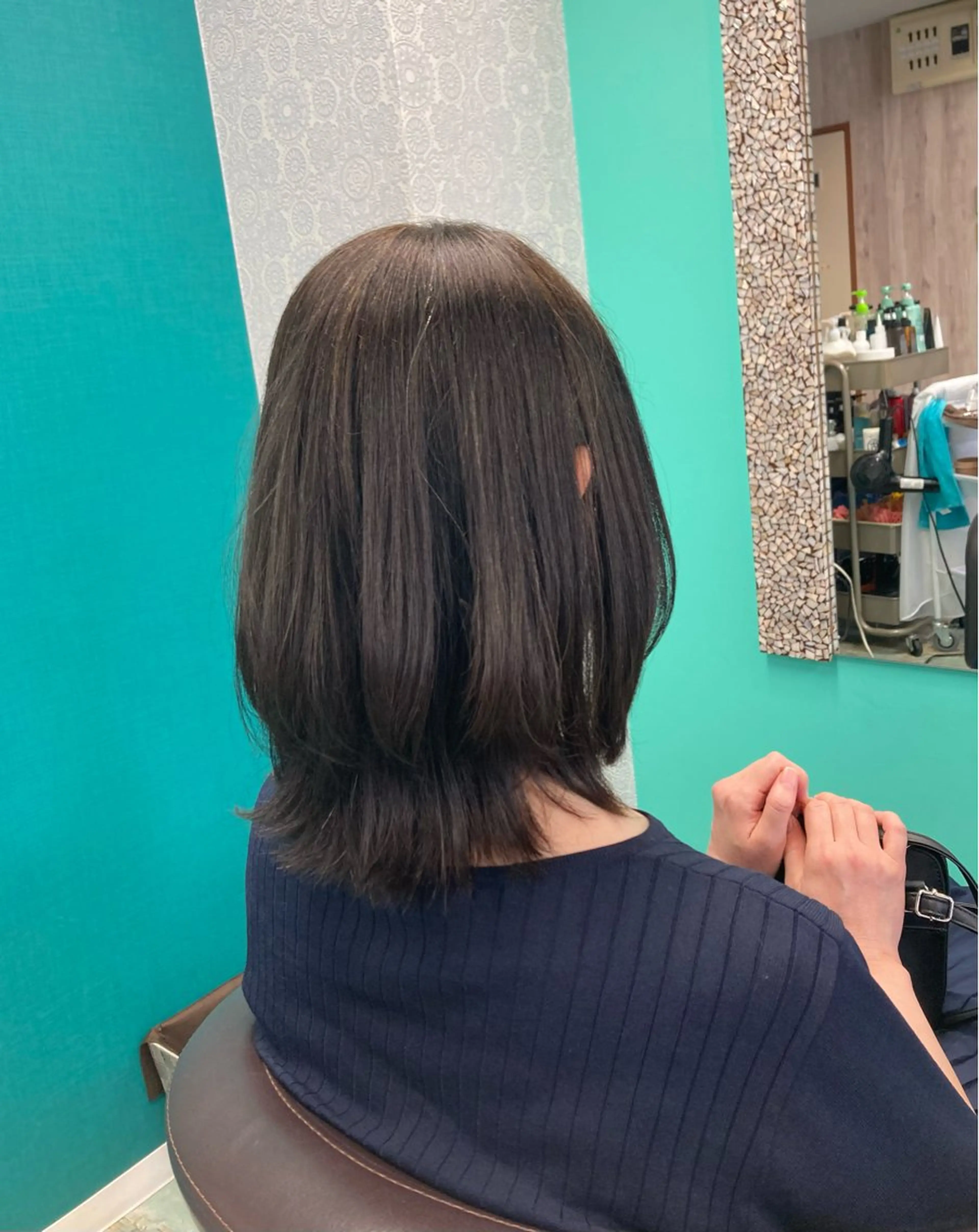 ミディアム 田牧 みゆきのヘアスタイル