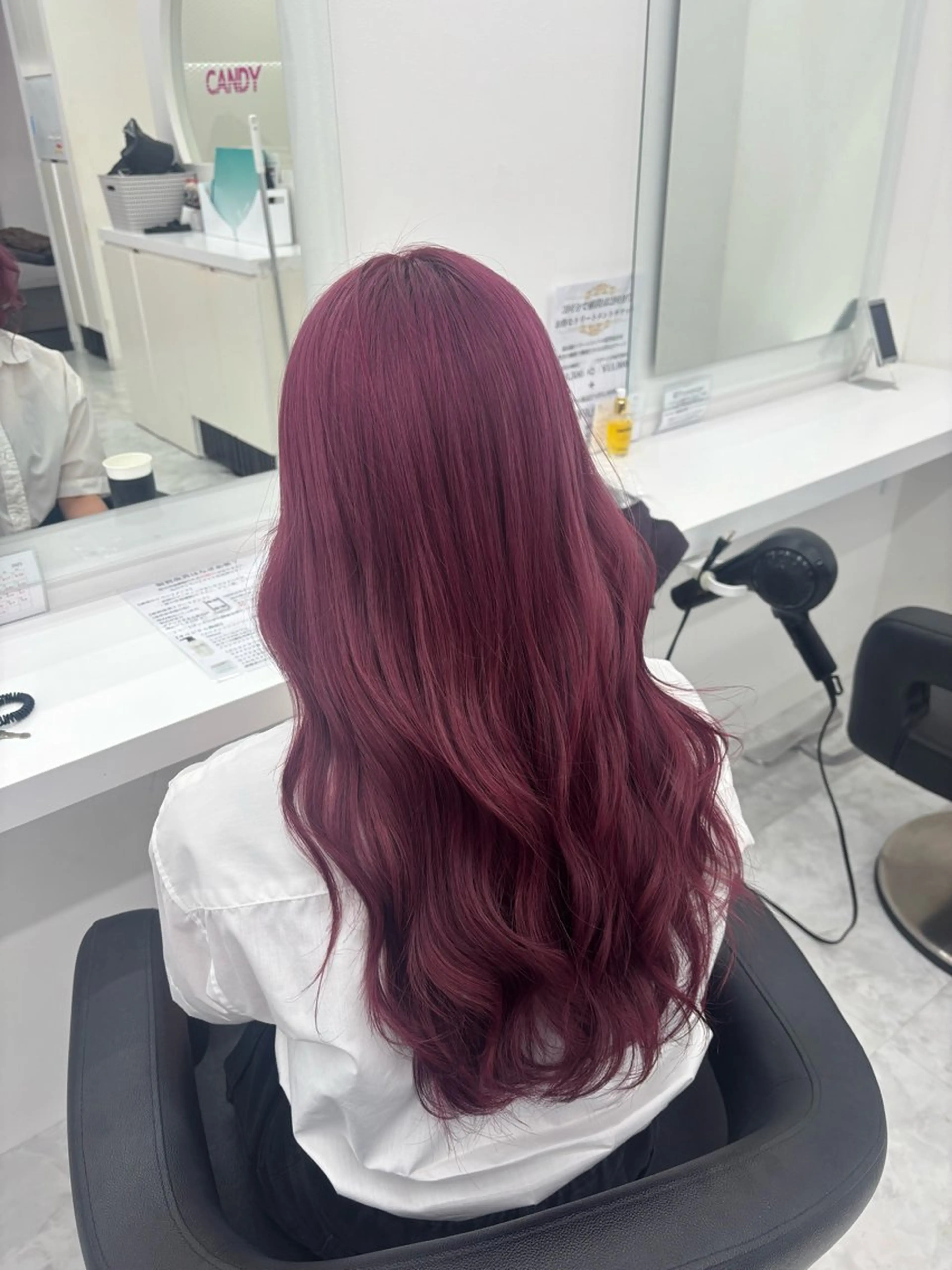 カラー かわいい艶髪🤍 れいな🤍のヘアスタイル