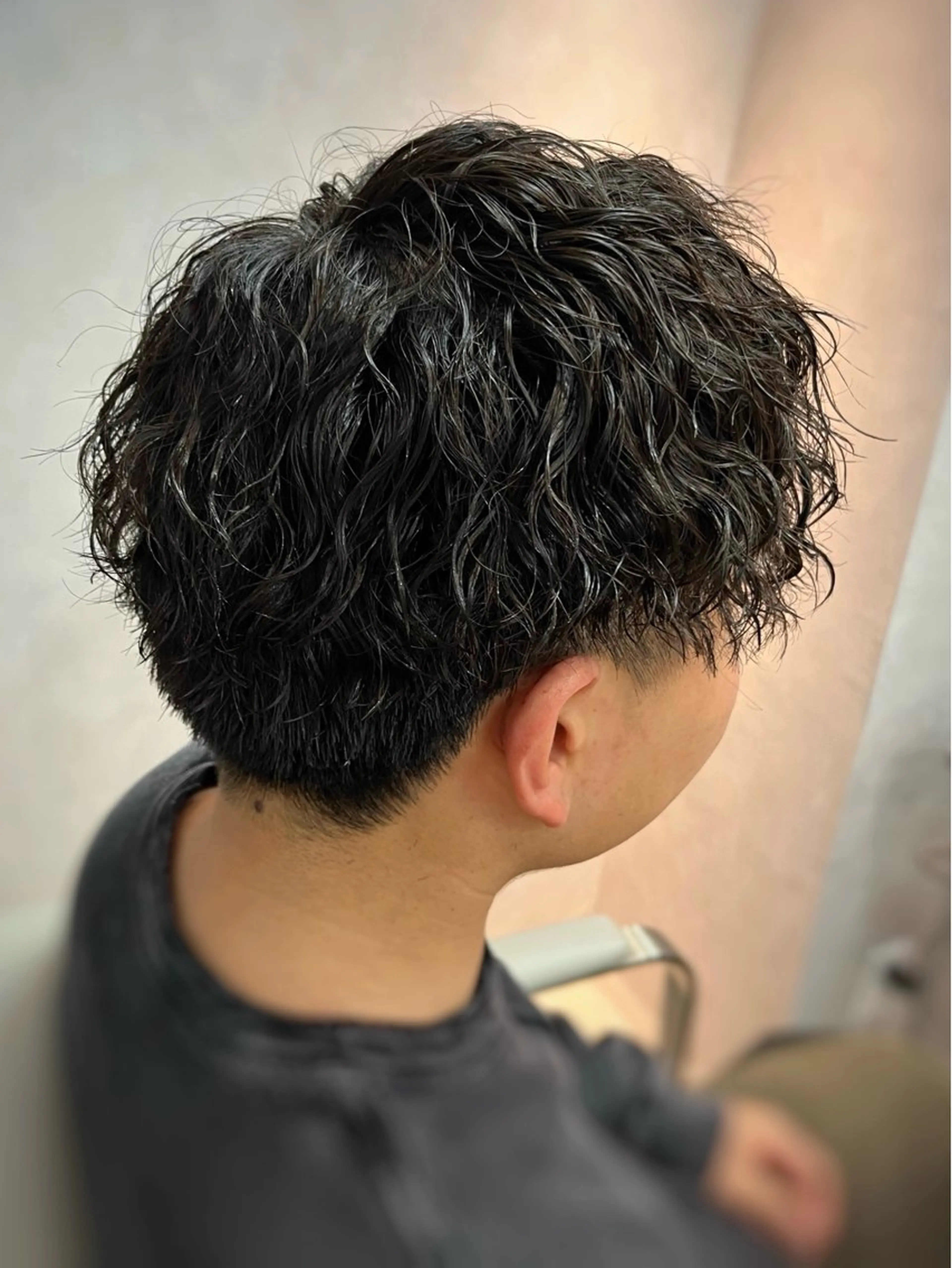 ミディアム カラー パーマ ヘアアレンジ メンズ キッズ カット パーマ TOON 川崎店 👫🏼橋本貴志のヘアスタイル