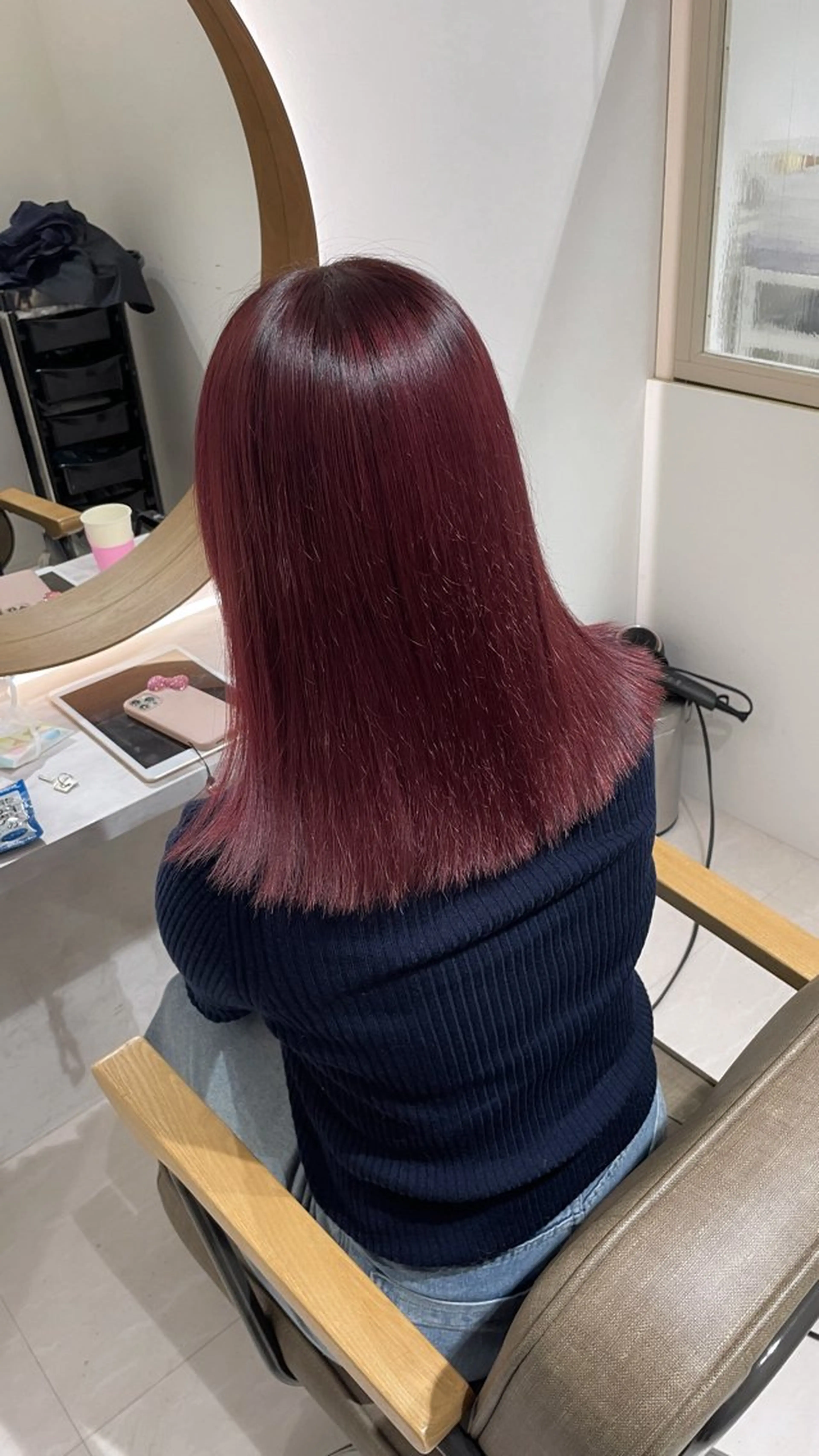 ミディアム 光岡 玲遠のヘアスタイル