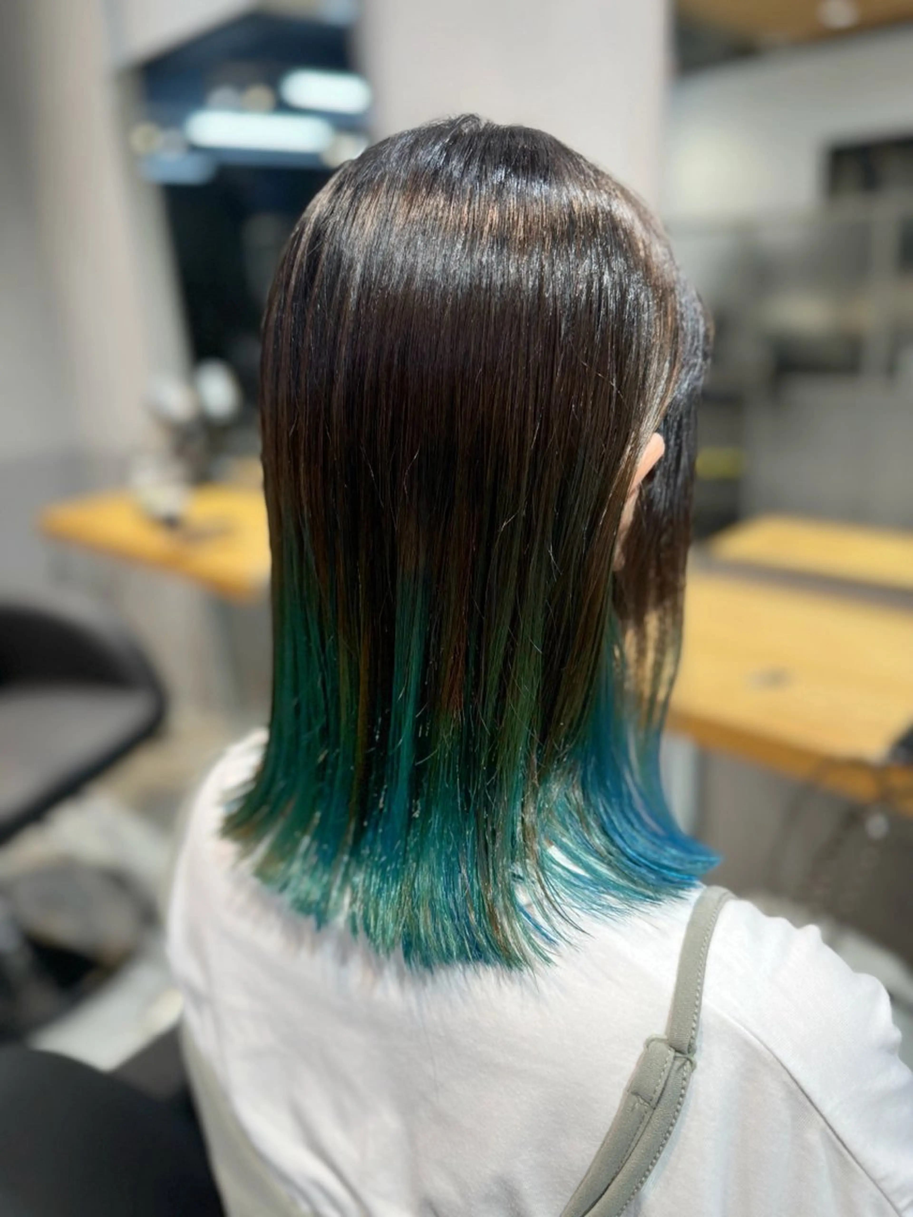 ミディアム ヘアカラー トリートメント 神パーマ＆ツヤ髪 黒田ダイのヘアスタイル