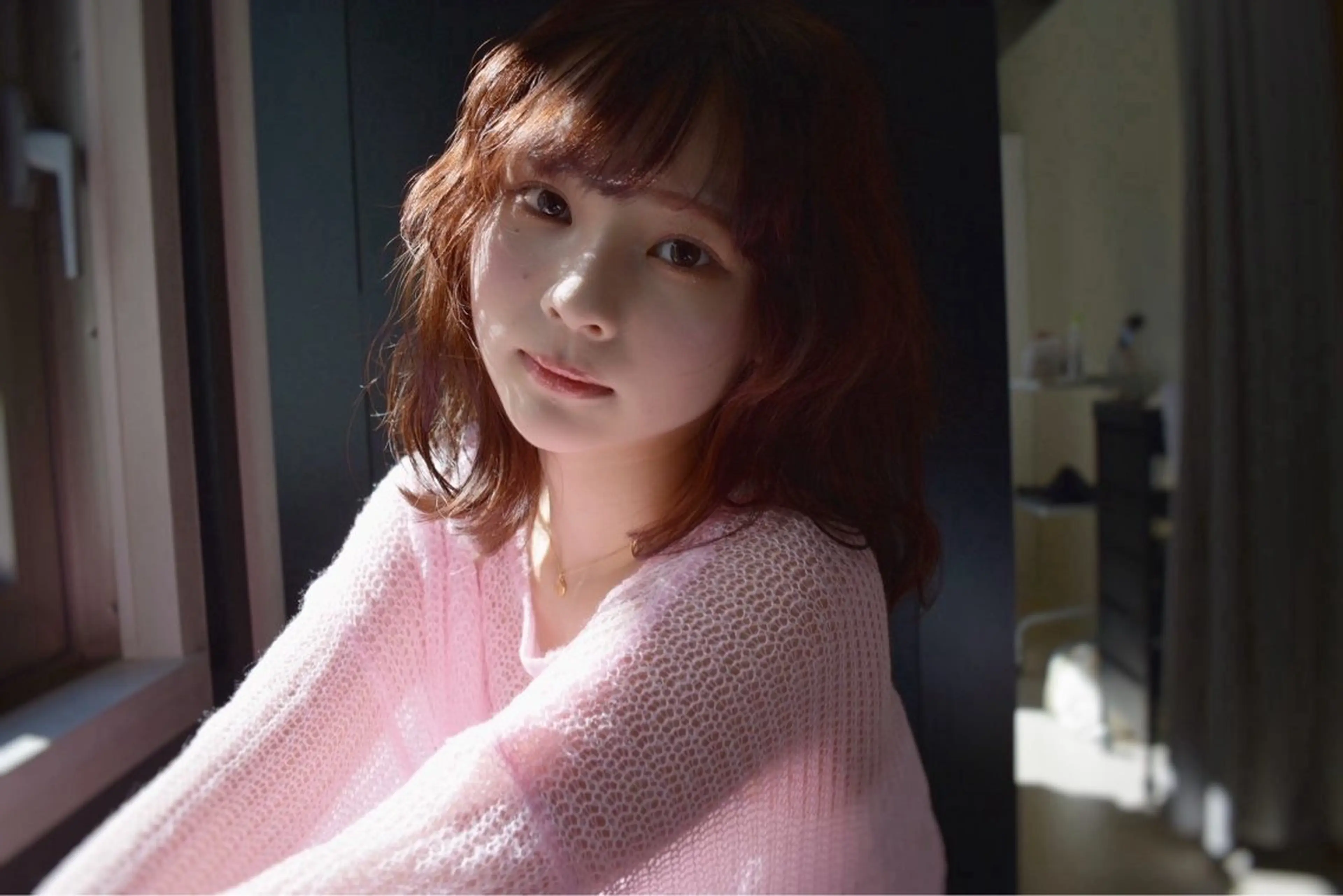 ミディアム KEIGO/ ベージュカラーのヘアスタイル