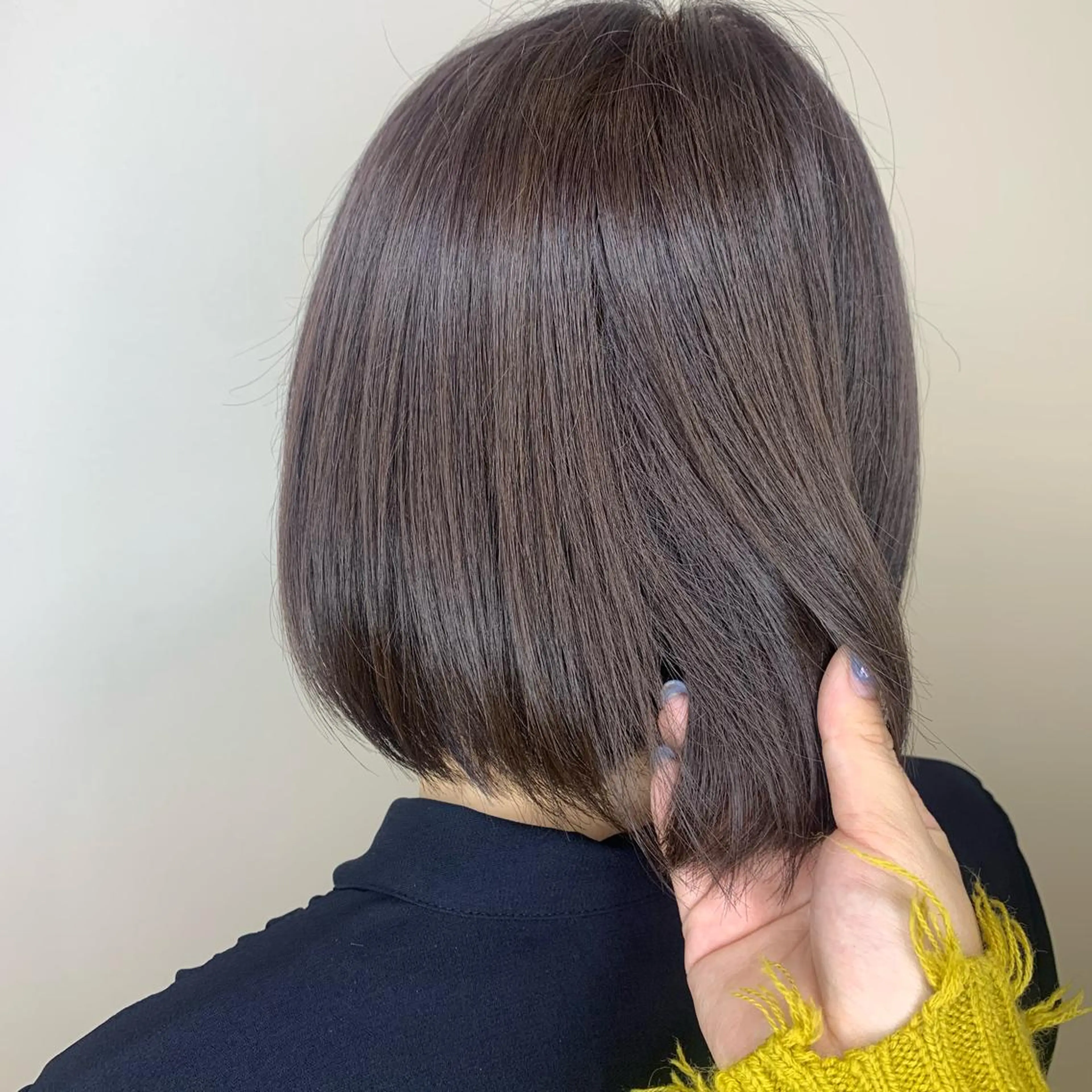 ミディアム ヘアカラー トリートメント 立山 綾華のヘアスタイル