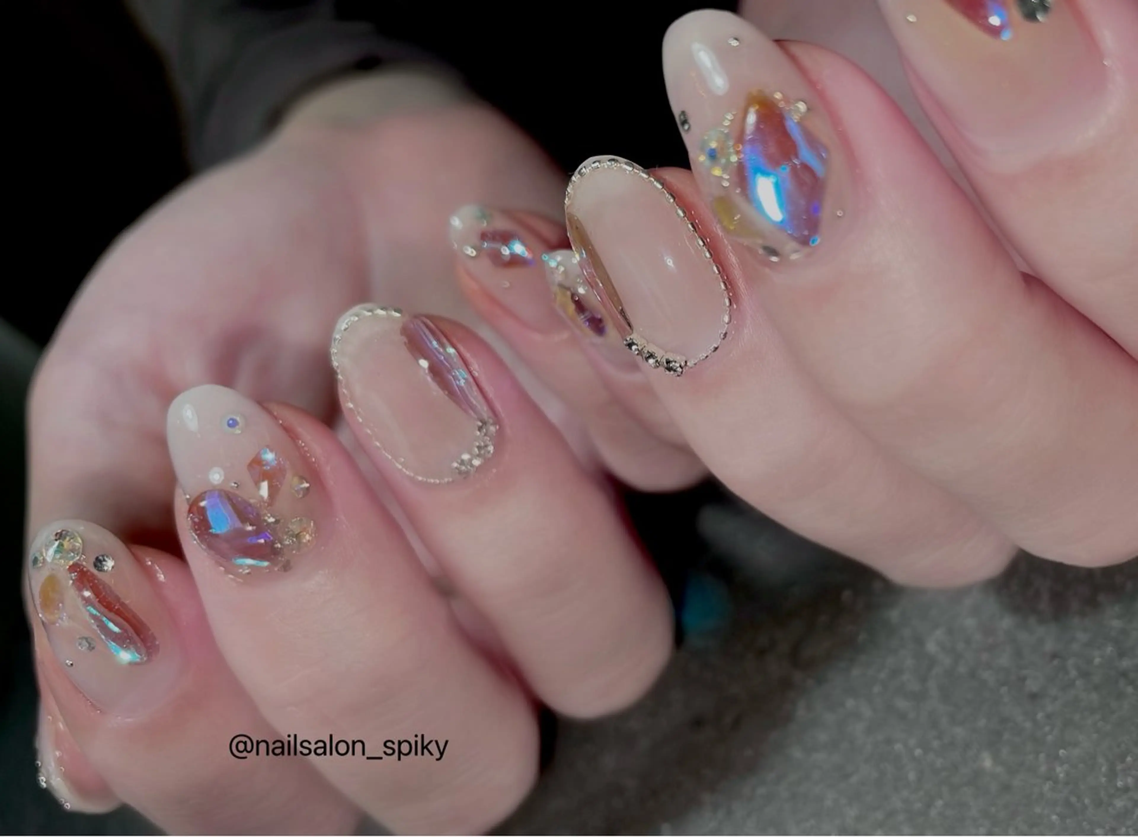 ネイル Spiky とうげ ふうかのネイルデザイン