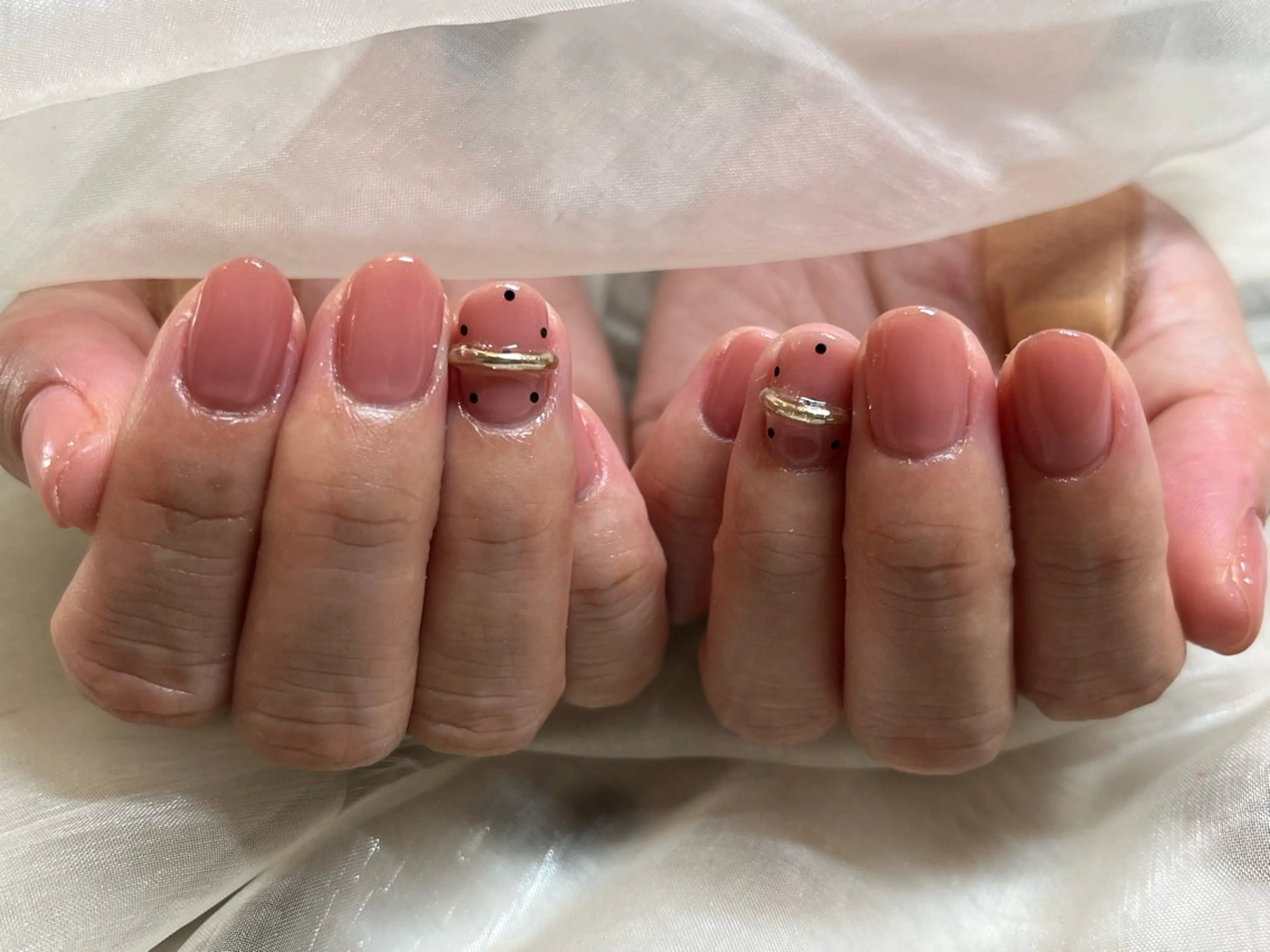 ショート 永由 光歩のネイルデザイン