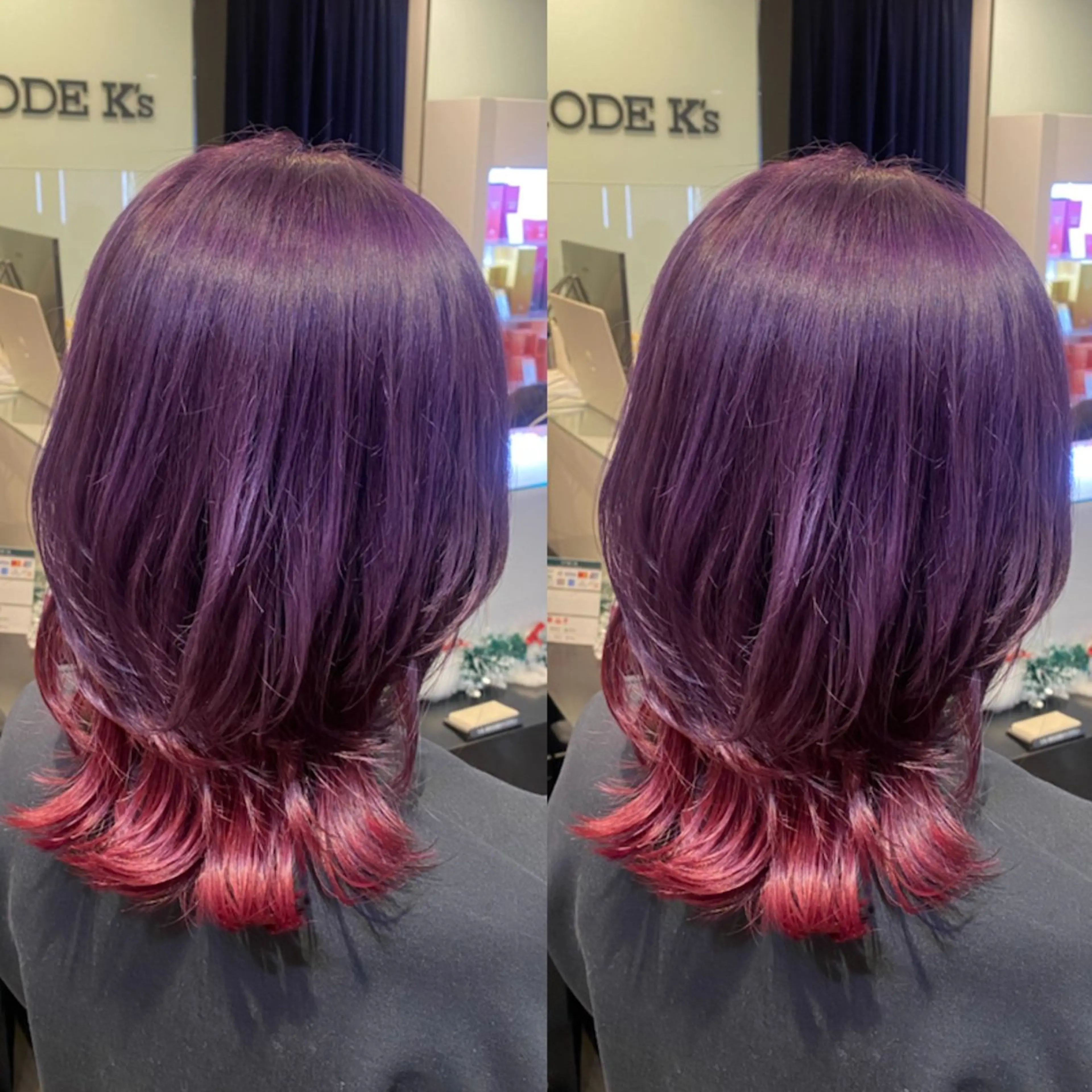 ミディアム カラー ヘアカラー トリートメント 【カラー指名No 1✨】HIBIKIのヘアスタイル