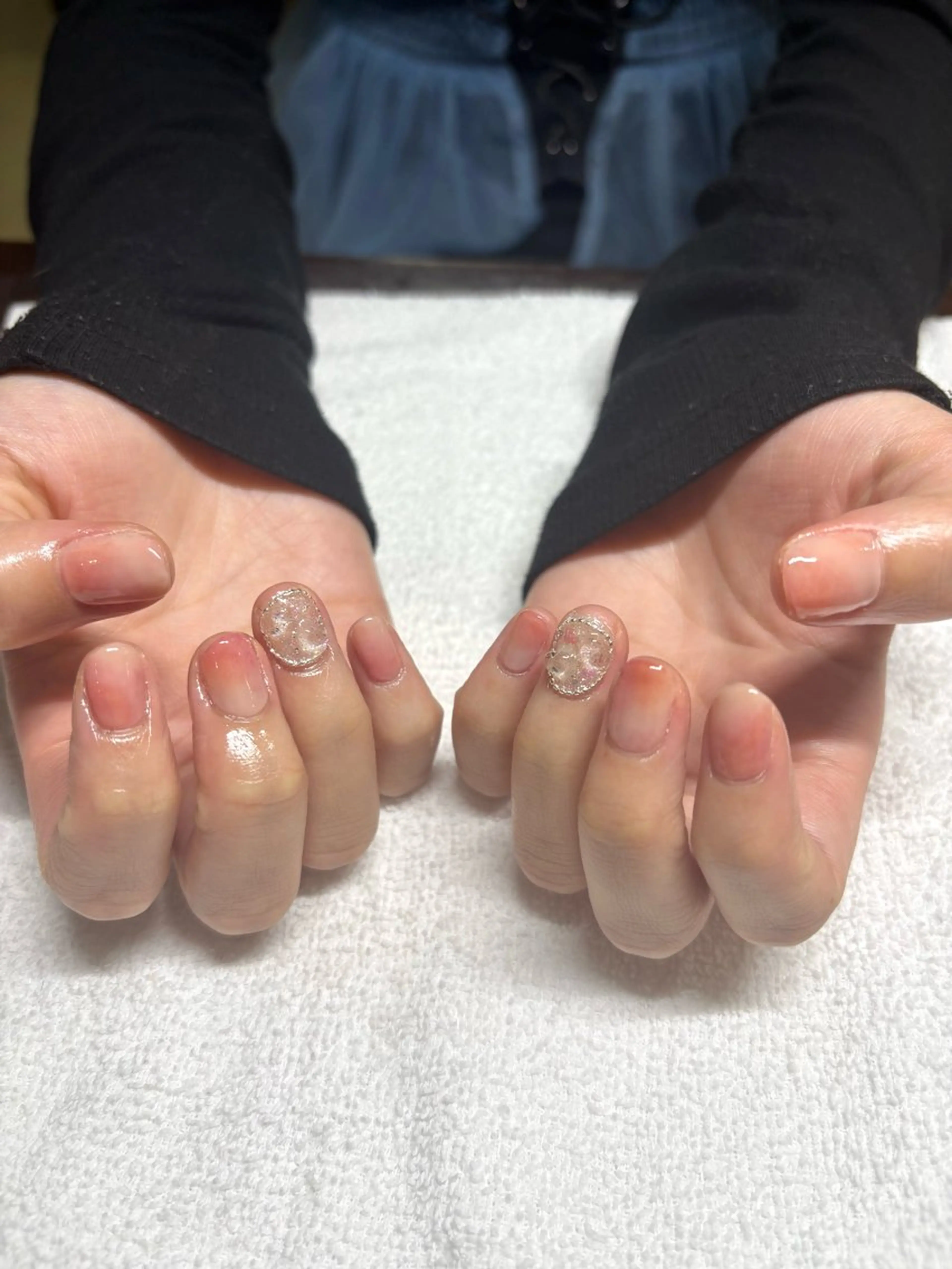 ネイル ハンドネイル 菊池 菜月のヘアスタイル