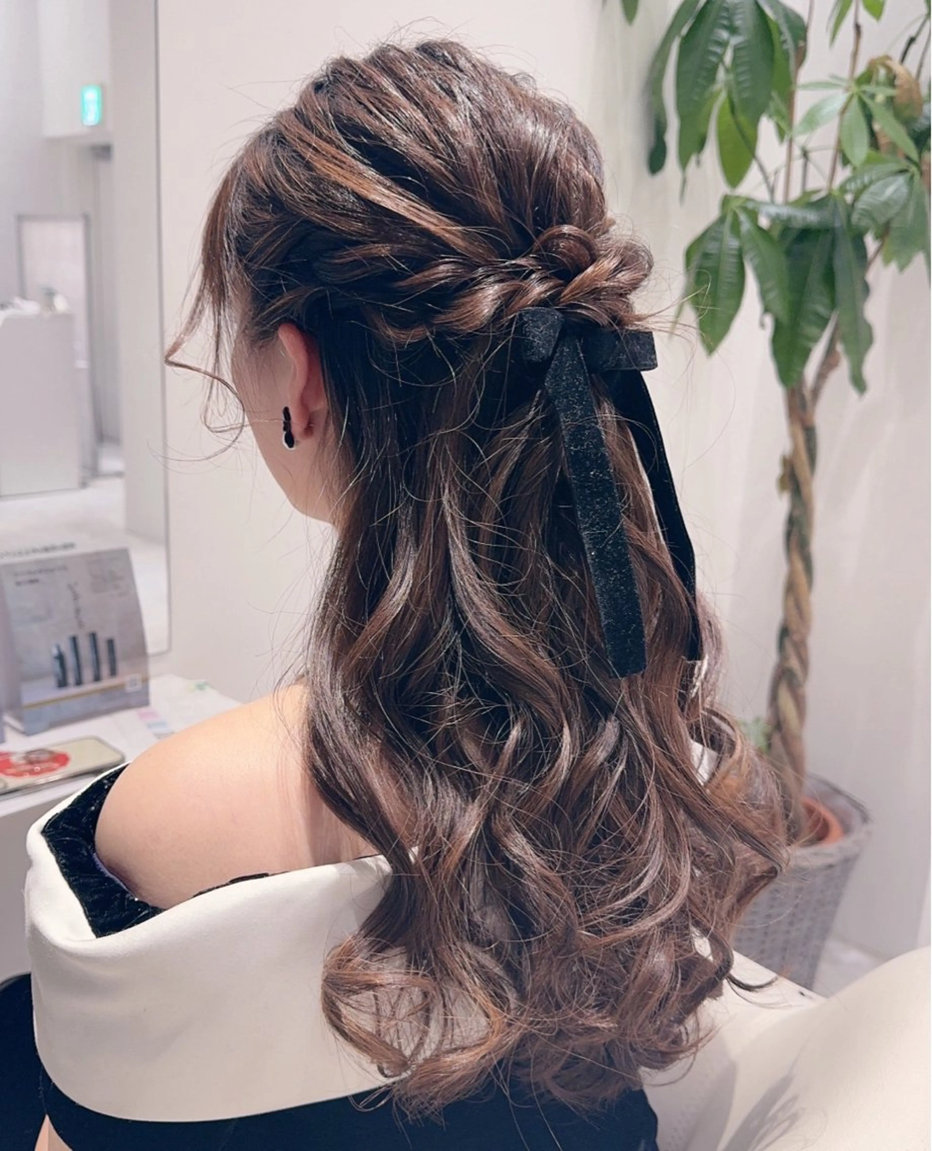 ヘアアレンジ ヘアセット 清川 椿咲のネイルデザイン