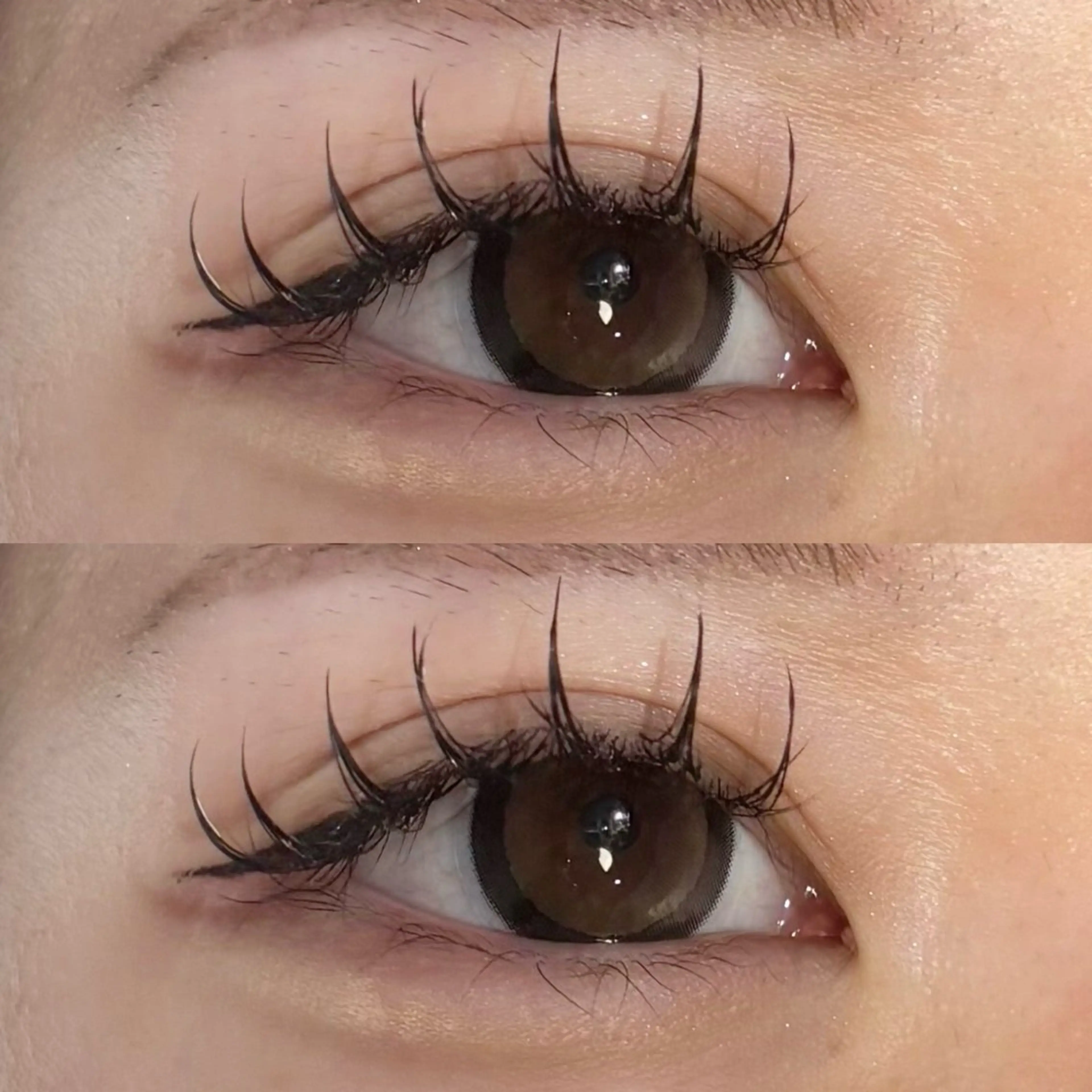 マツエク・マツパ CCカール Cカール フラットラッシュ 🍇chinatsu 🍇en Rêveのマツエク・マツパデザイン