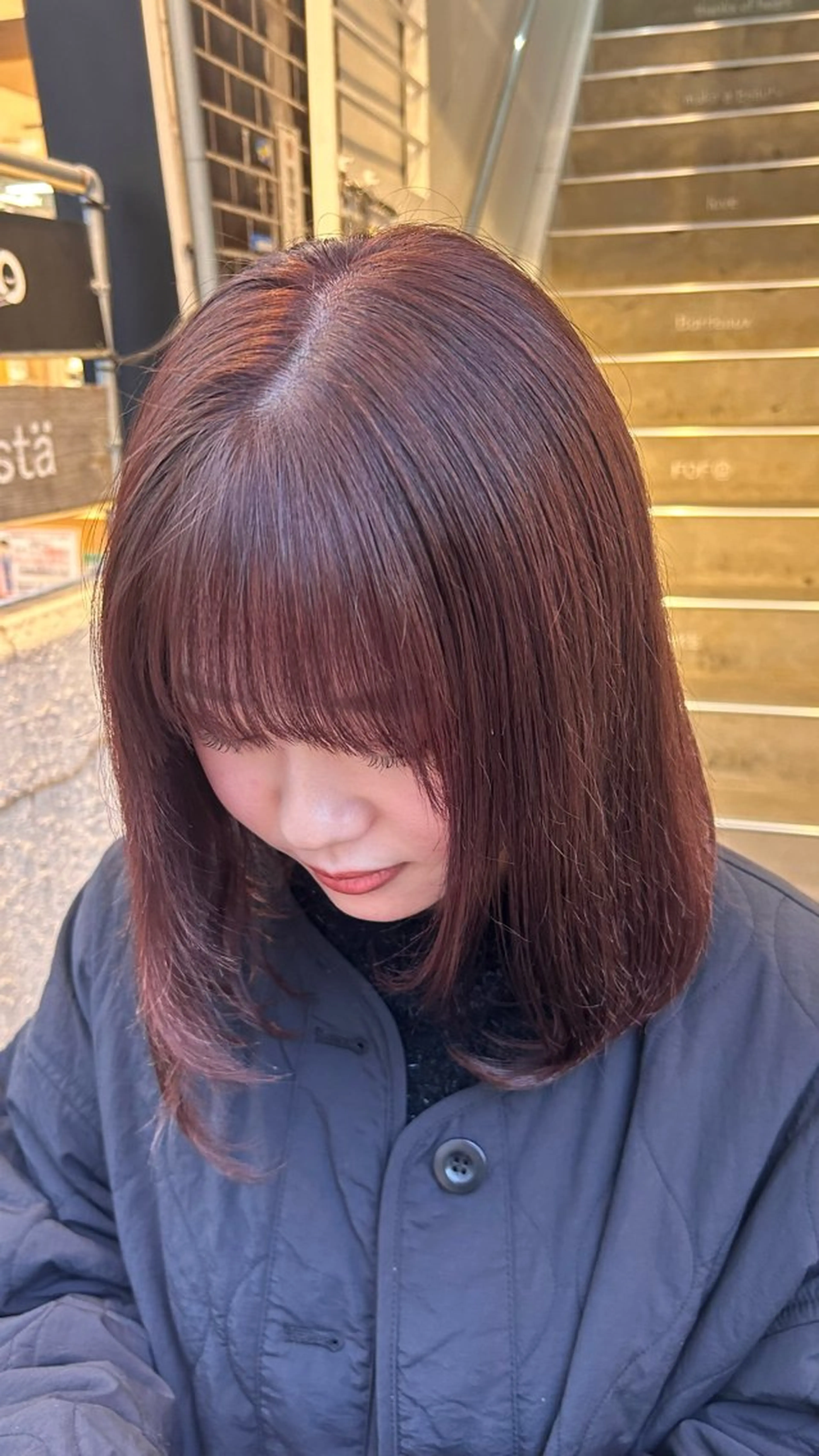 カラー ヘアカラー RINO/似合わせ /女性専用𖧷のヘアスタイル