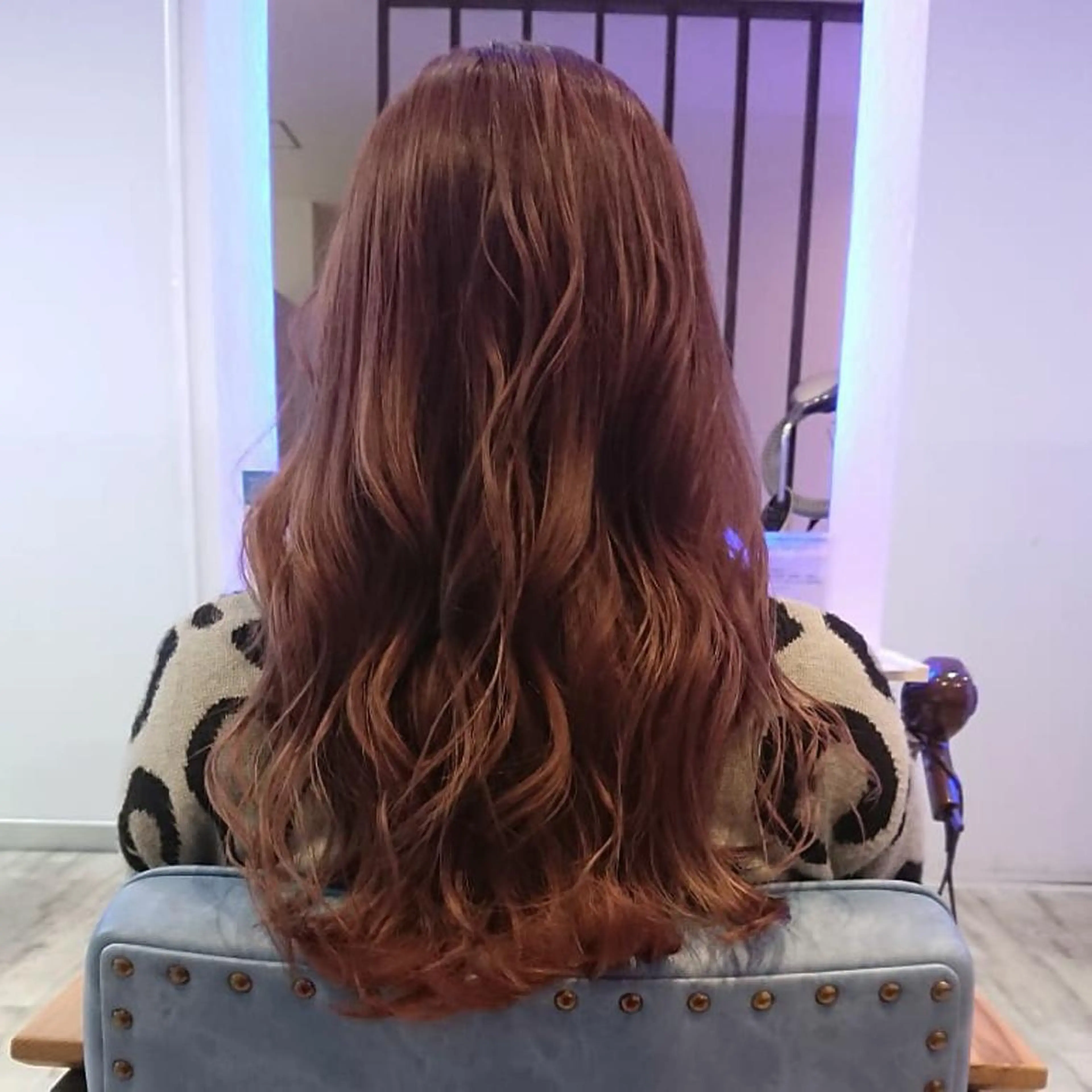 セミロング カラー ヘアアレンジ 小林 伸行のヘアスタイル