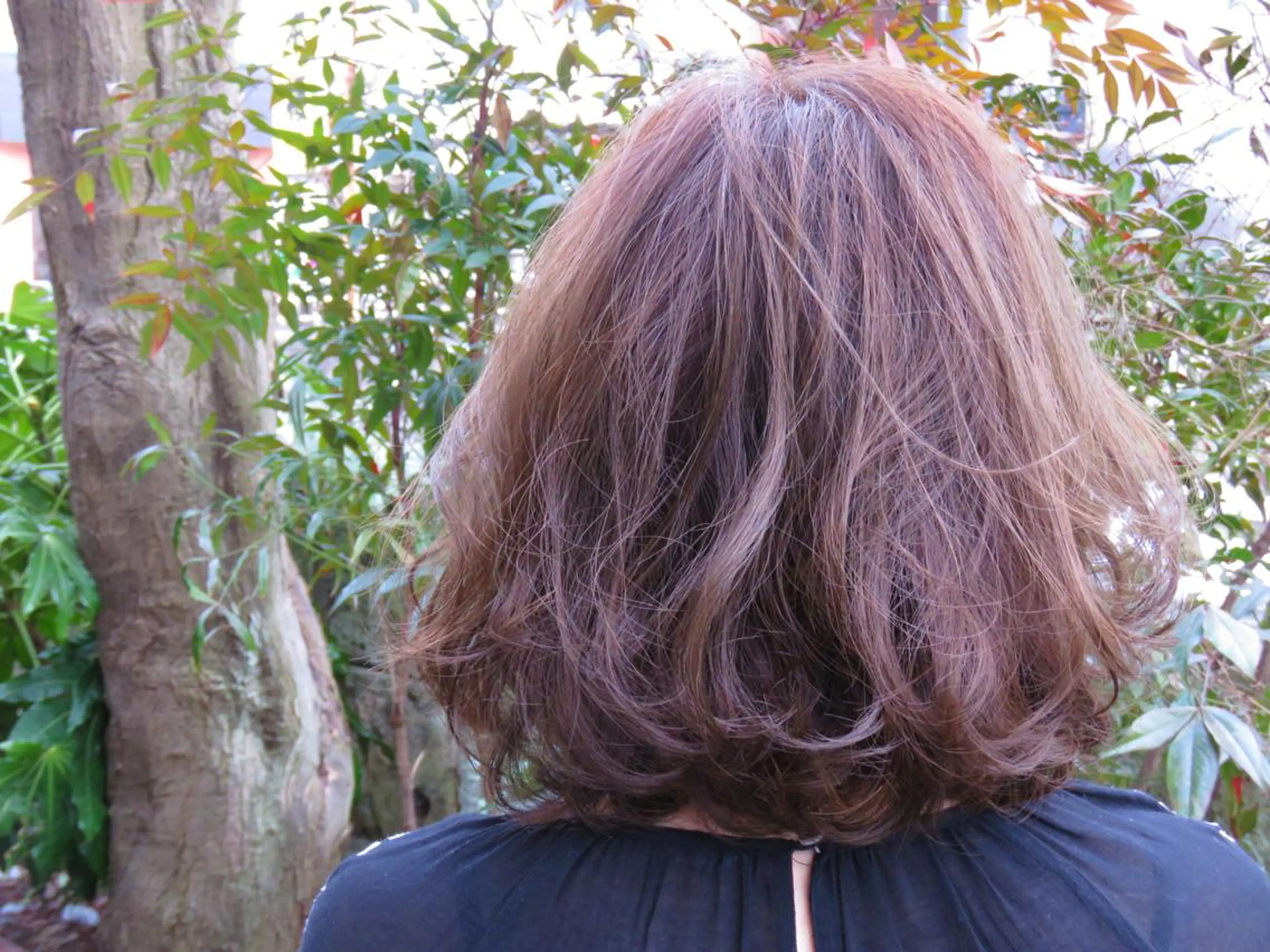 ミディアム ＠kutsu tetsuoのヘアスタイル