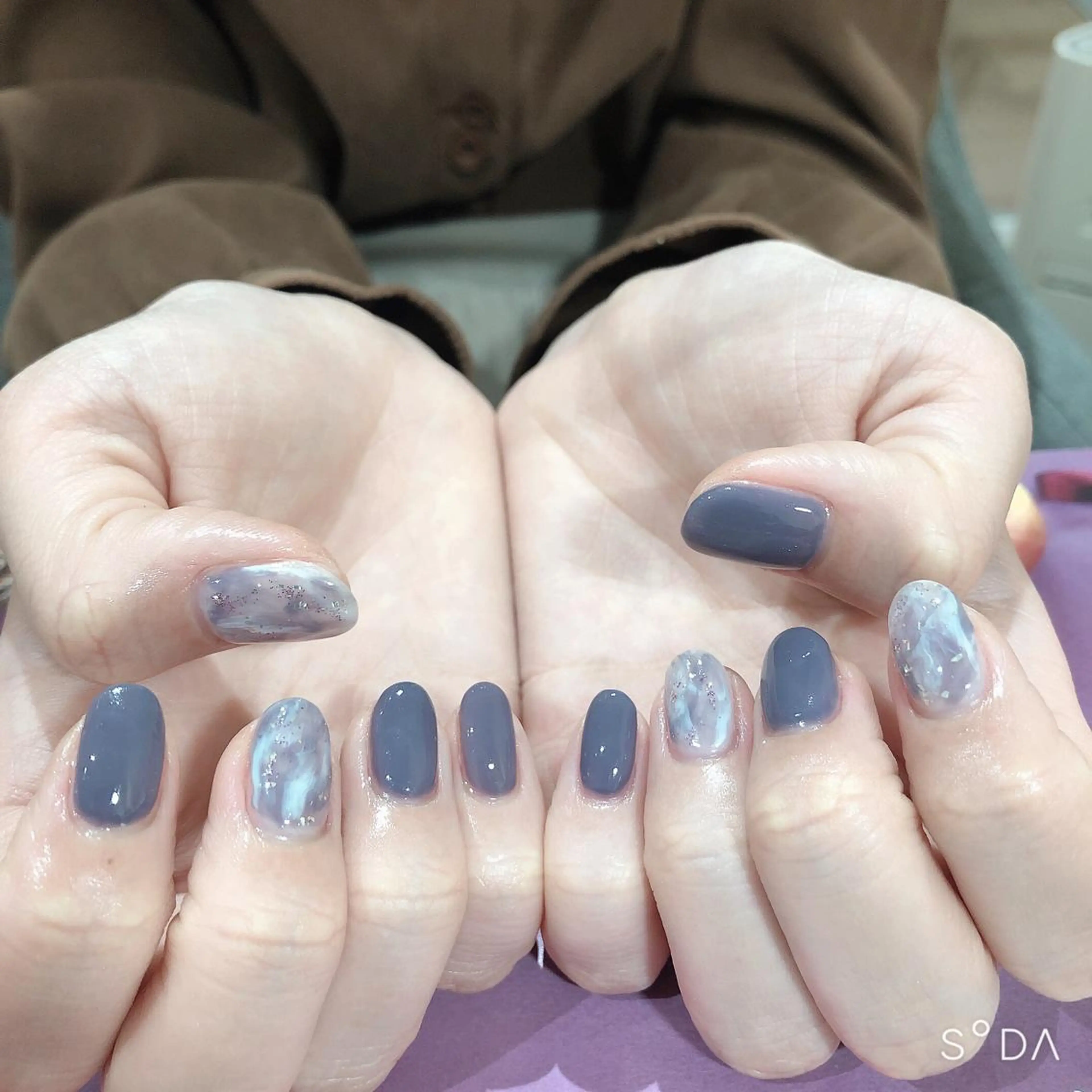 ネイル ニュアンスネイル ハンドネイル 吉野✨ ネイルデザイナー✨のネイルデザイン