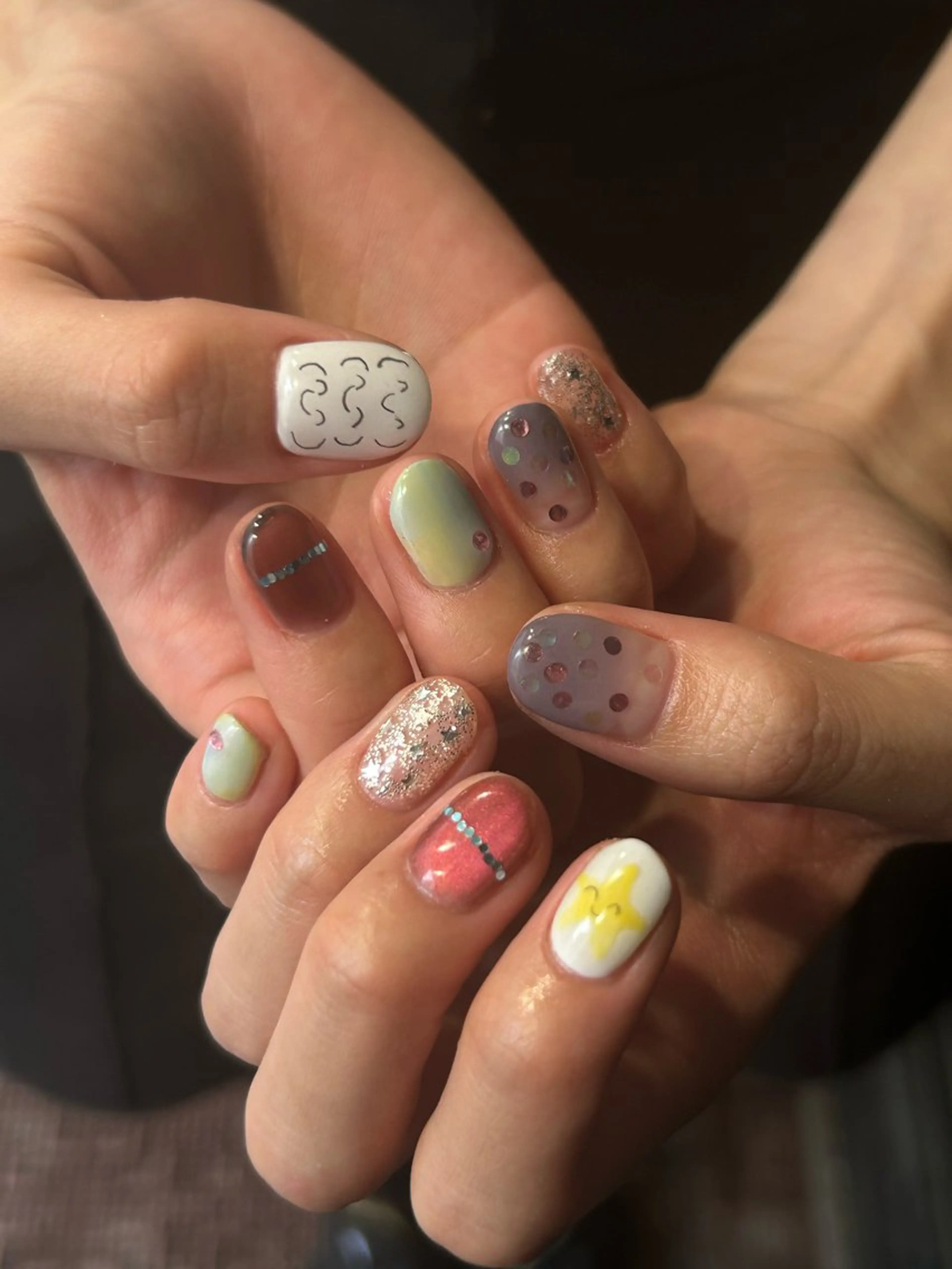 【オフ込み】 Full art  course①❤️‍🔥120分程度でできるアートの写真