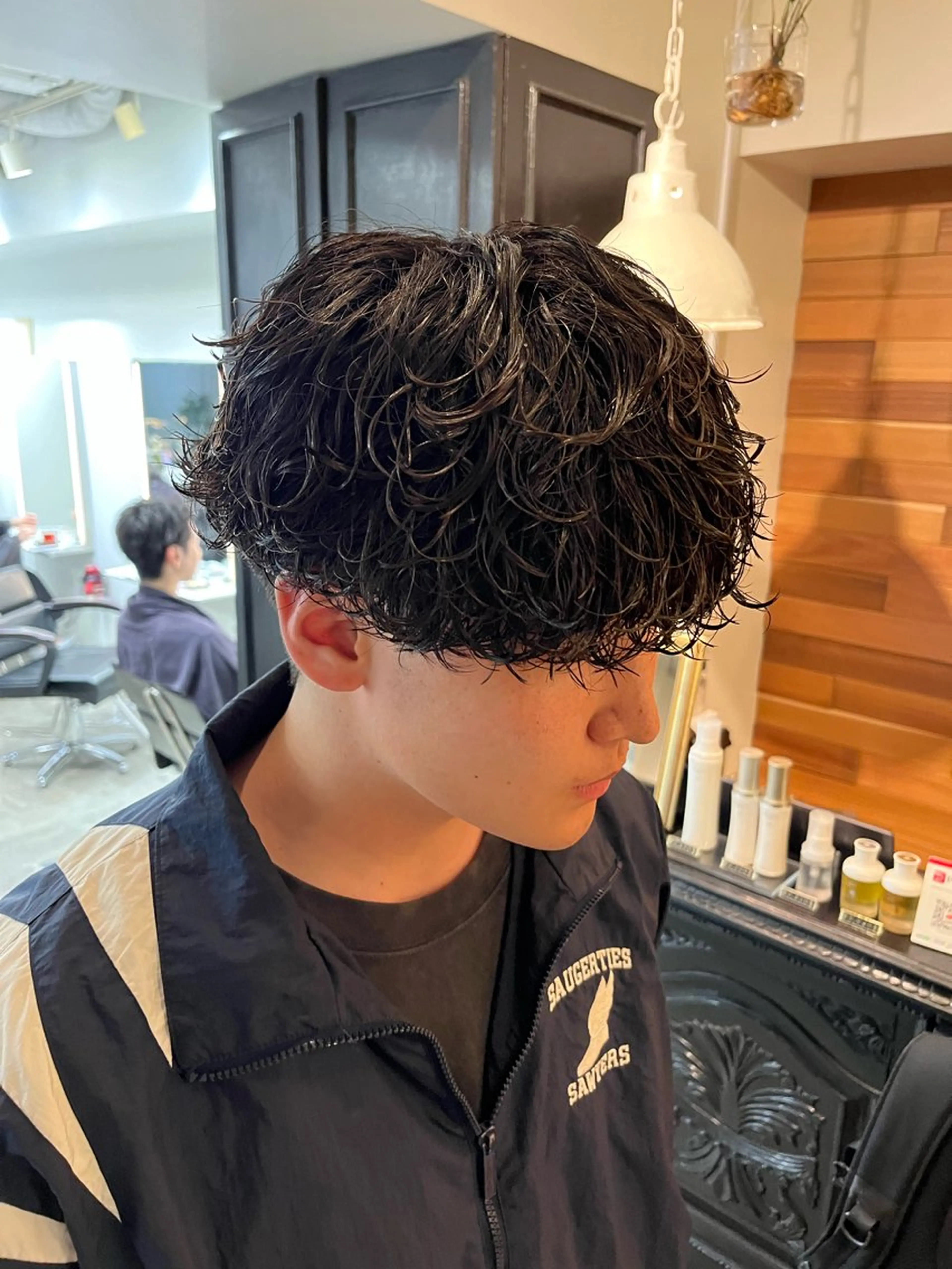 パーマ カット パーマ YUJIN 似合わせメンズカットのヘアスタイル