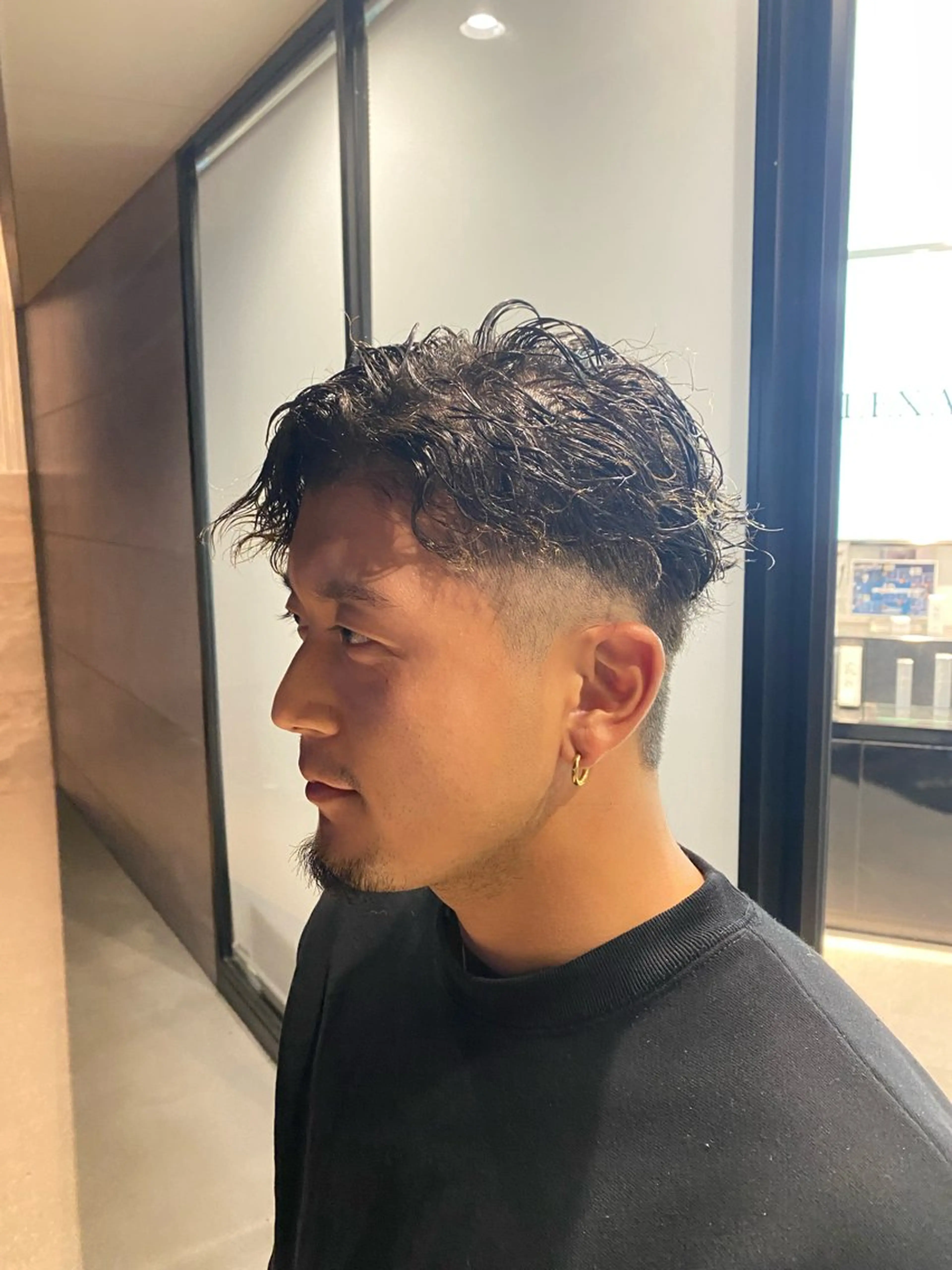 パーマ パーマ 水野 聖哉のヘアスタイル