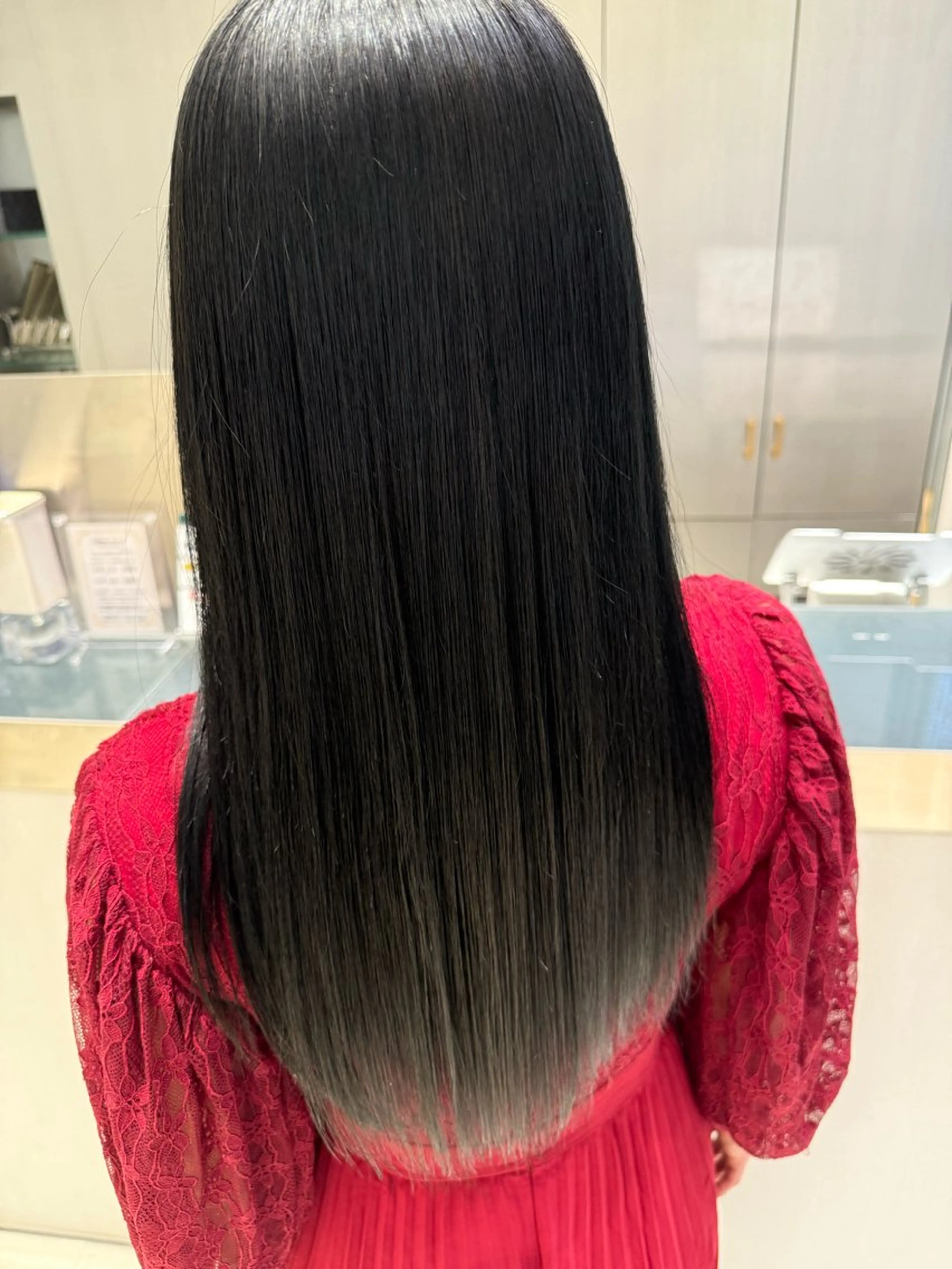 ロング カット 縮毛矯正 トリートメント ヘアセット ✨上村 潤平✨メンズヘア✨のヘアスタイル