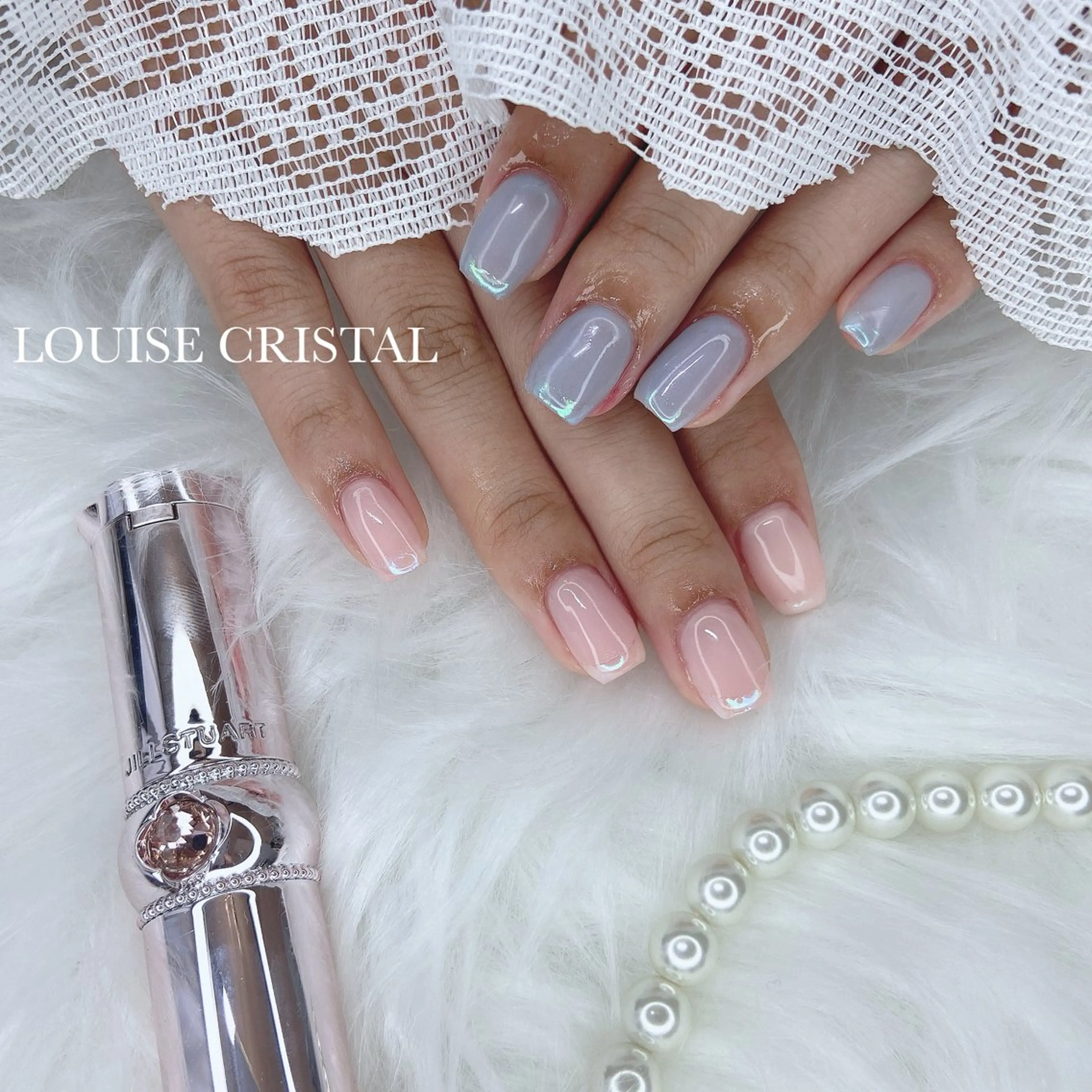 ネイル ハンドネイル LOUISE CRYSTALのネイルデザイン