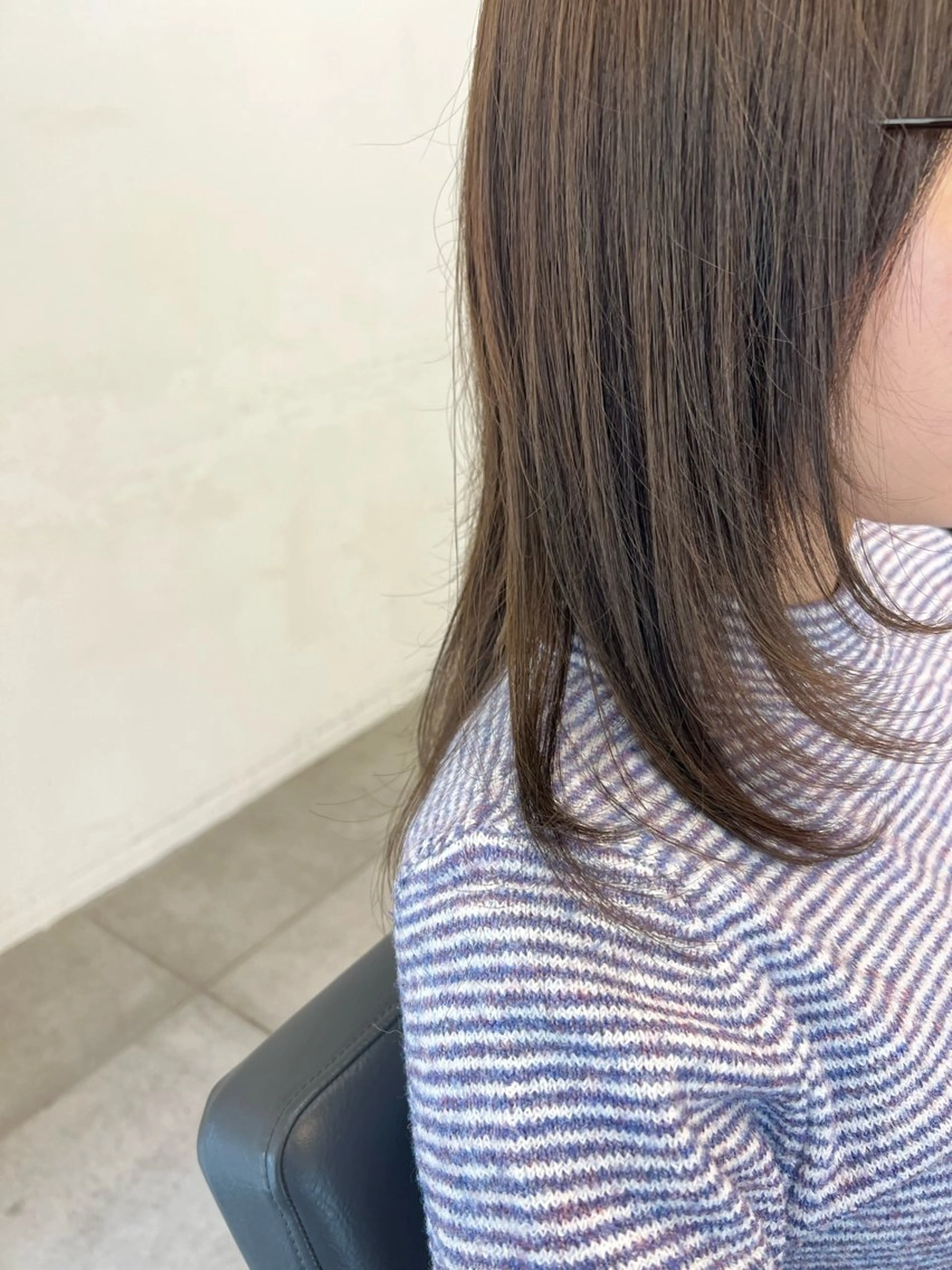 ミディアム カット Ore🫧タナカマヤ /柔らかい質感カラーのヘアスタイル