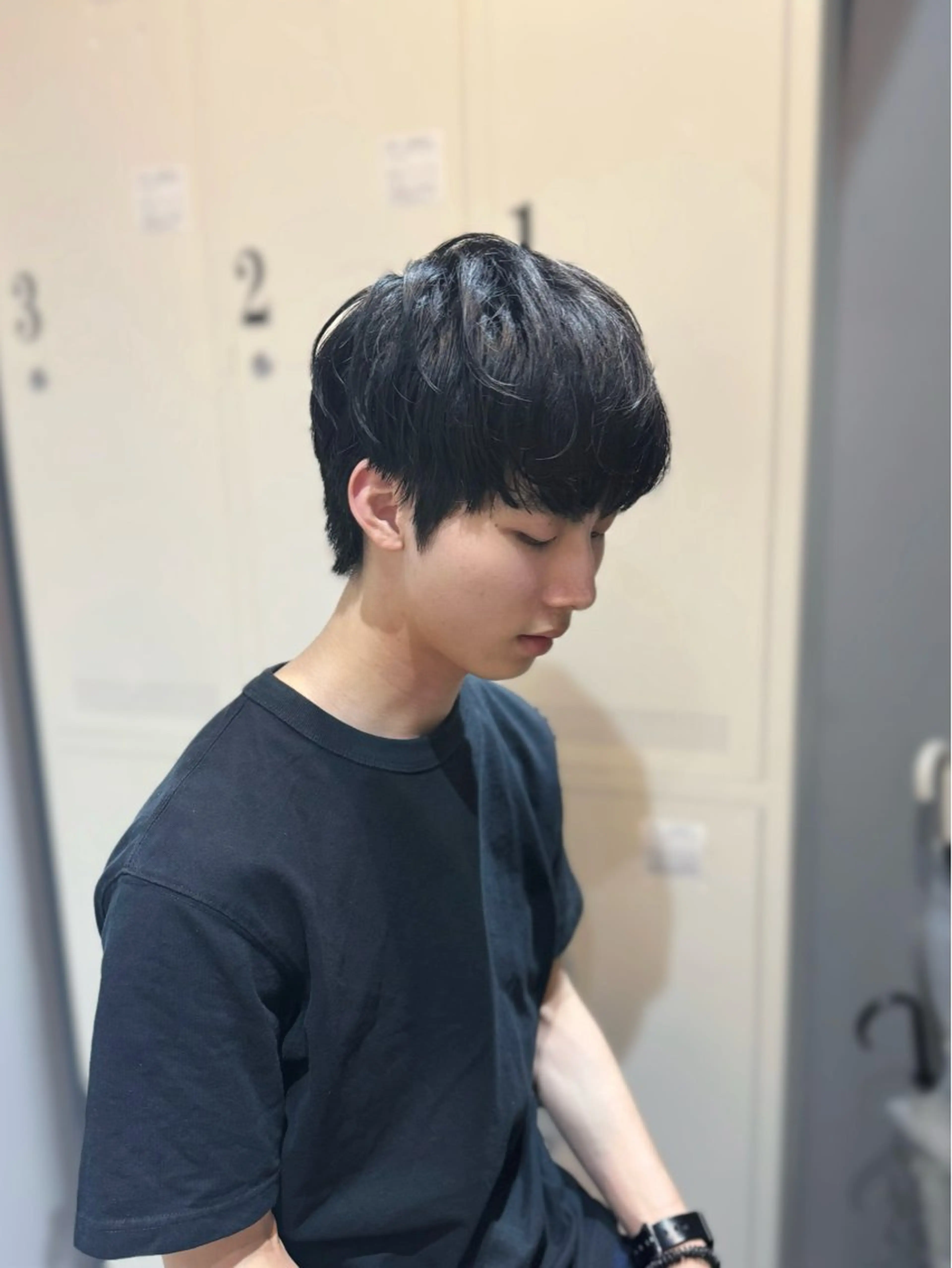 ショート パーマ メンズ カット パーマ トリートメント 💈メンズカット💈 No.1💈坂元のヘアスタイル