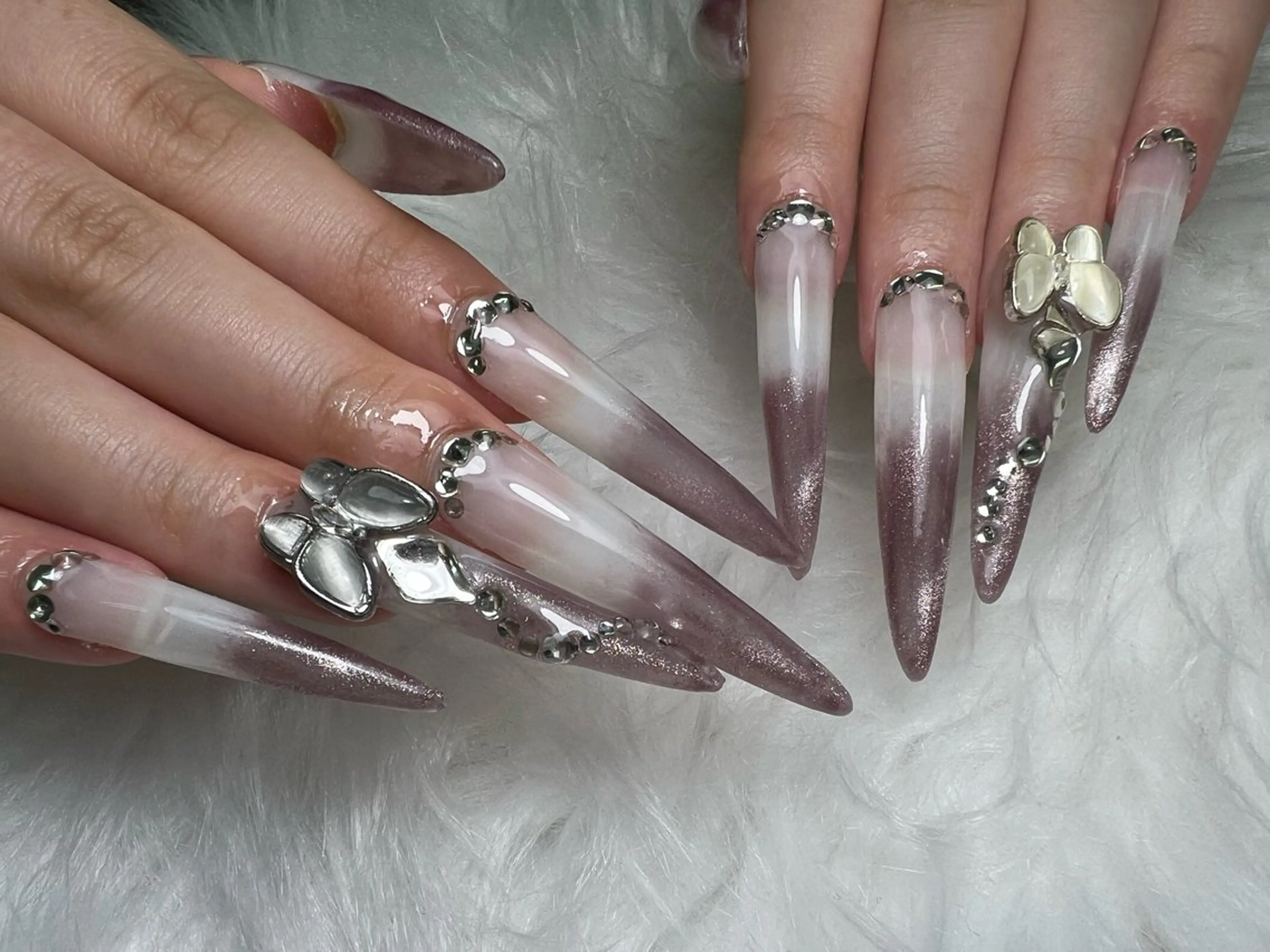 ネイル ハンドネイル Mana‪ ‪·͜· ❤︎‬のネイルデザイン