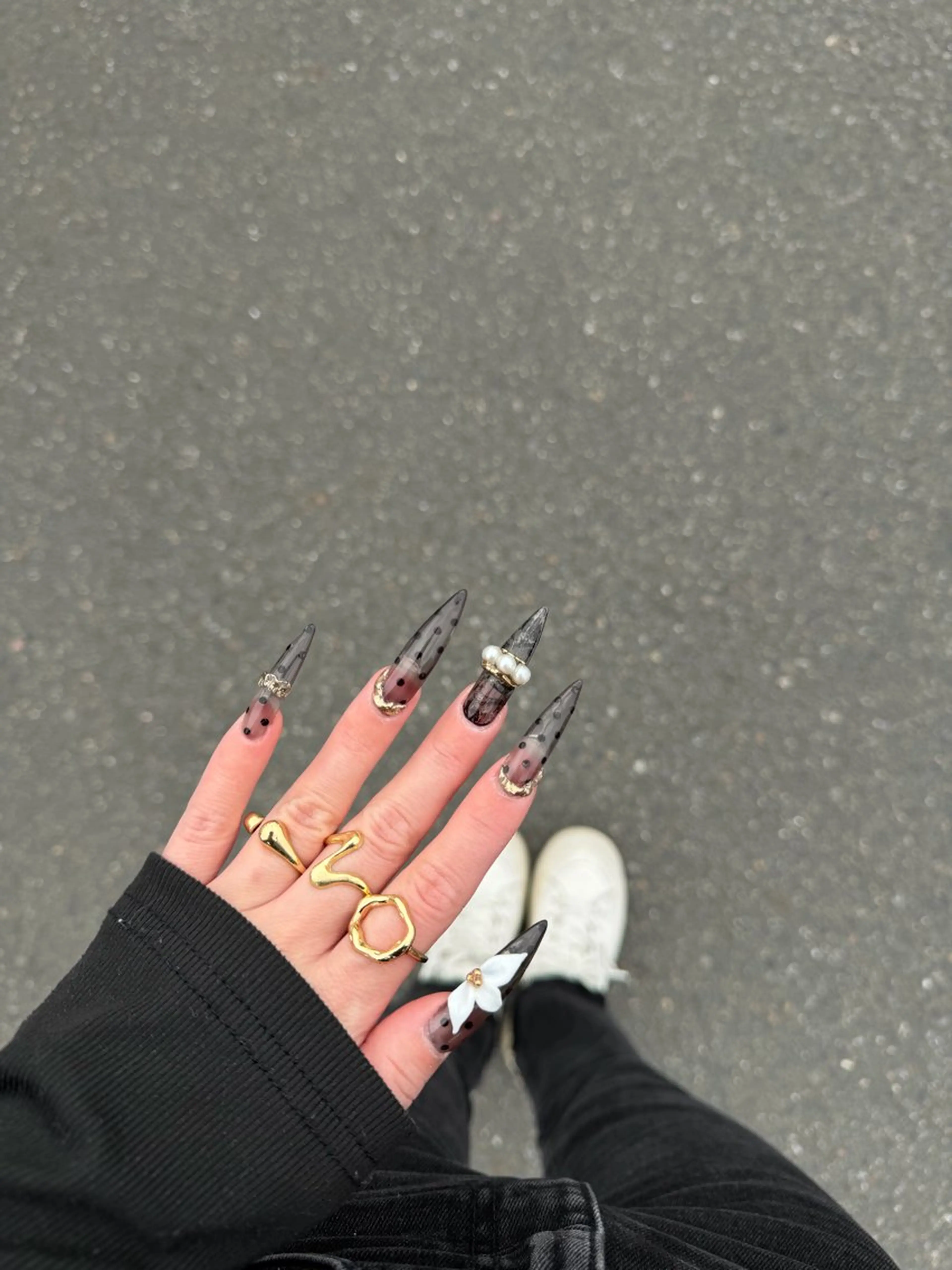 ネイル ハンドネイル 鈴木 るなのネイルデザイン