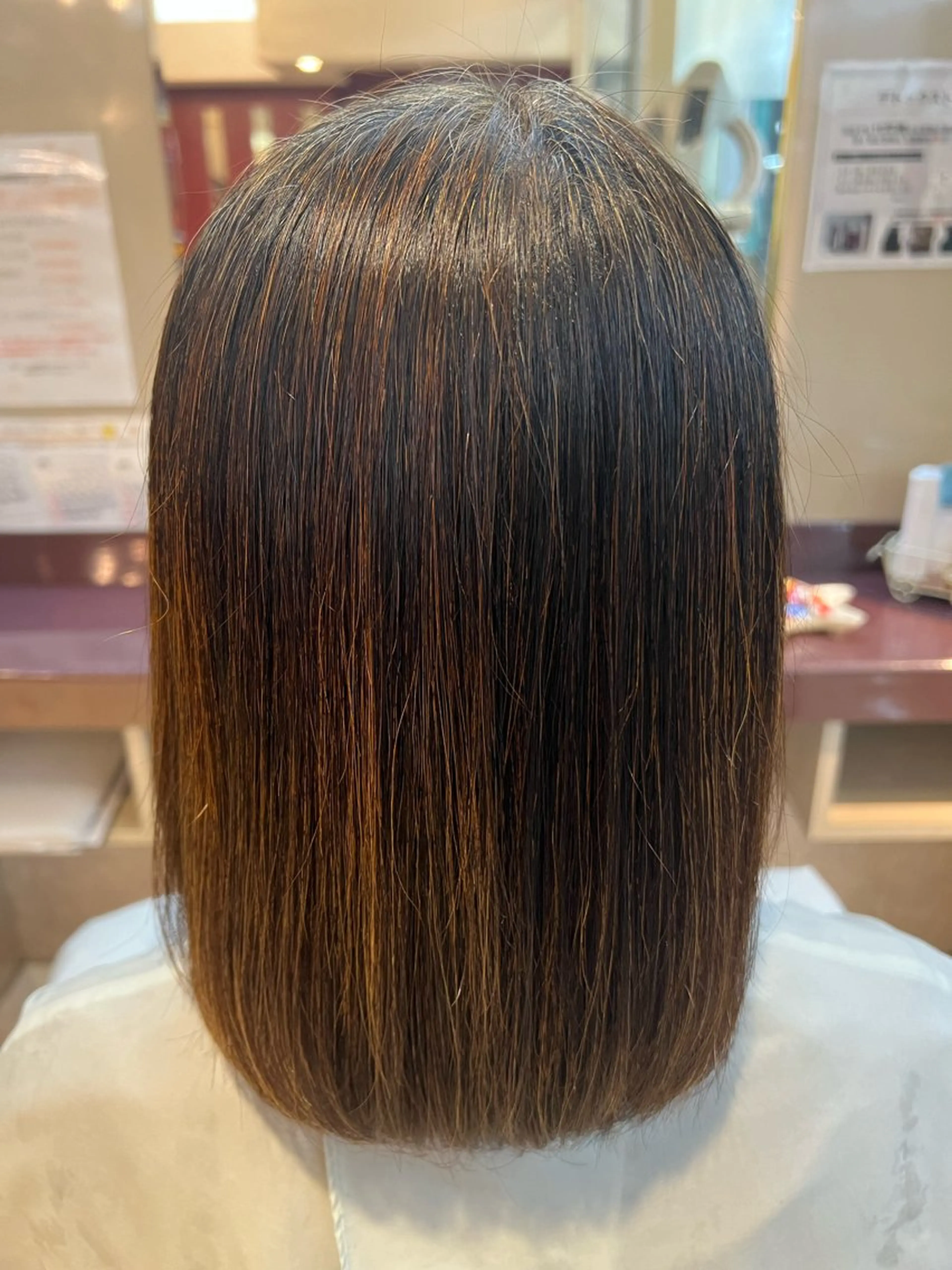 セミロング weve タチバナのヘアスタイル