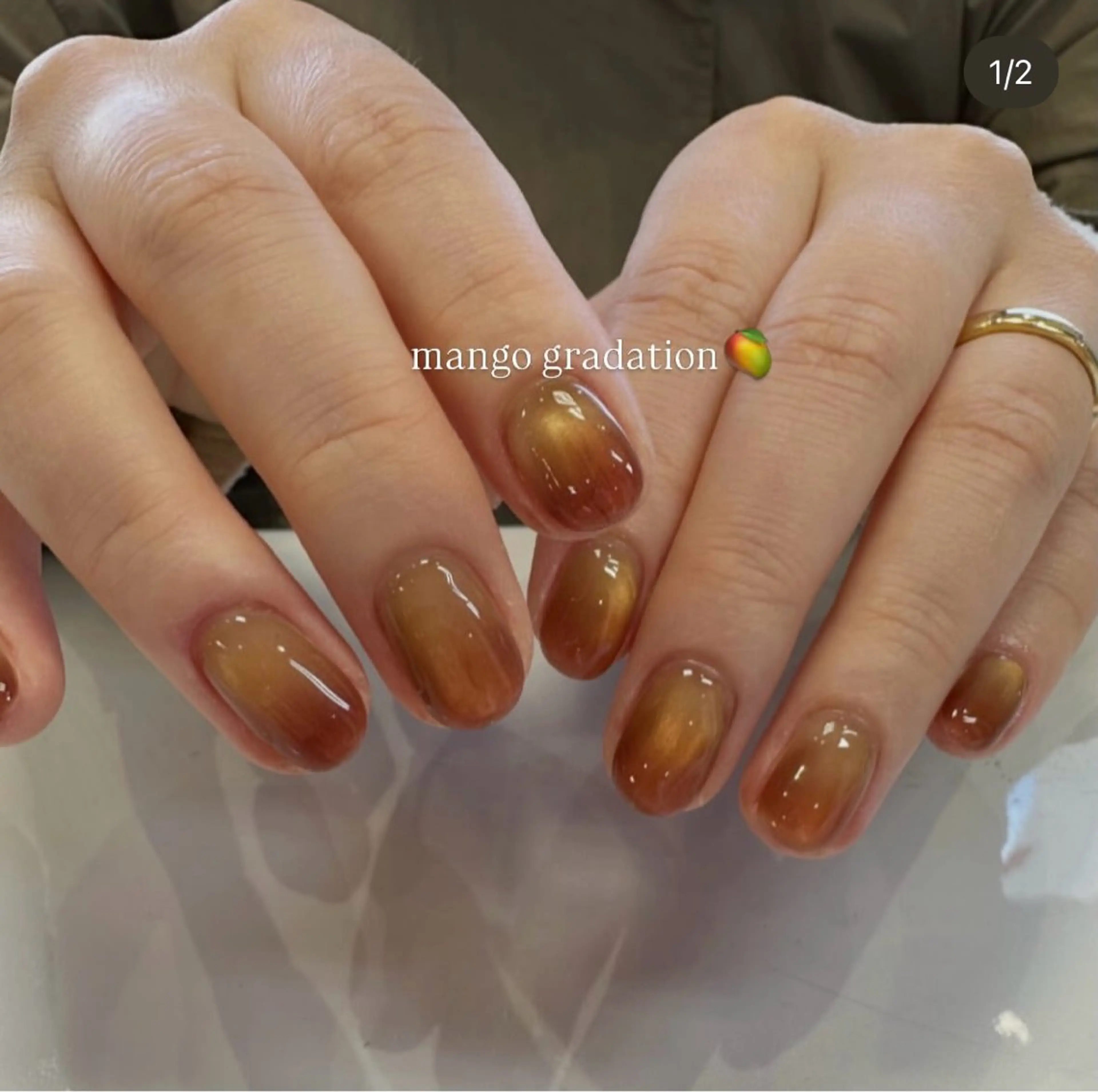 ネイル ハンドネイル 佐藤 穂乃香のネイルデザイン