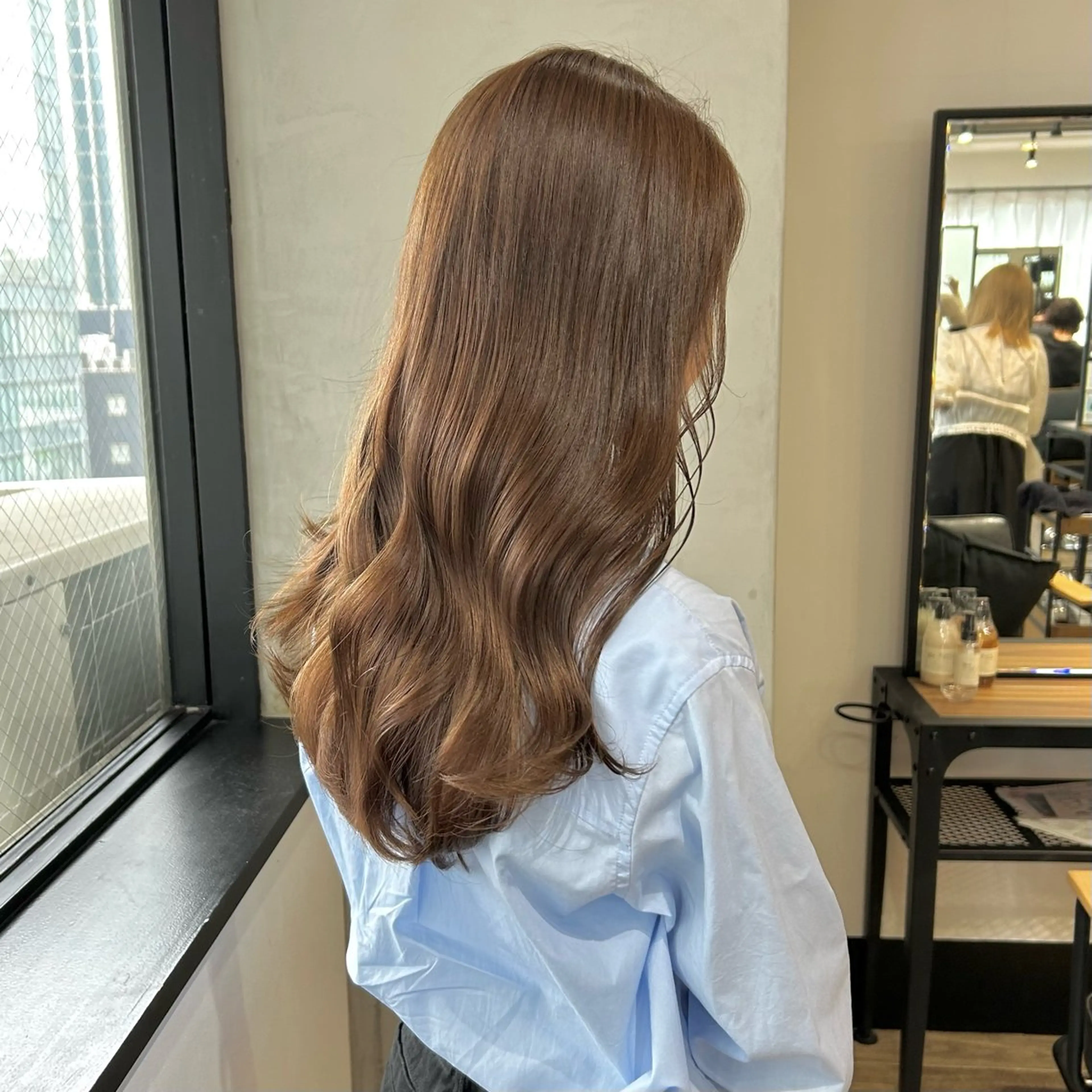 ロング カラー カット ヘアカラー トリートメント otoha✳︎ くすみカラーのヘアスタイル