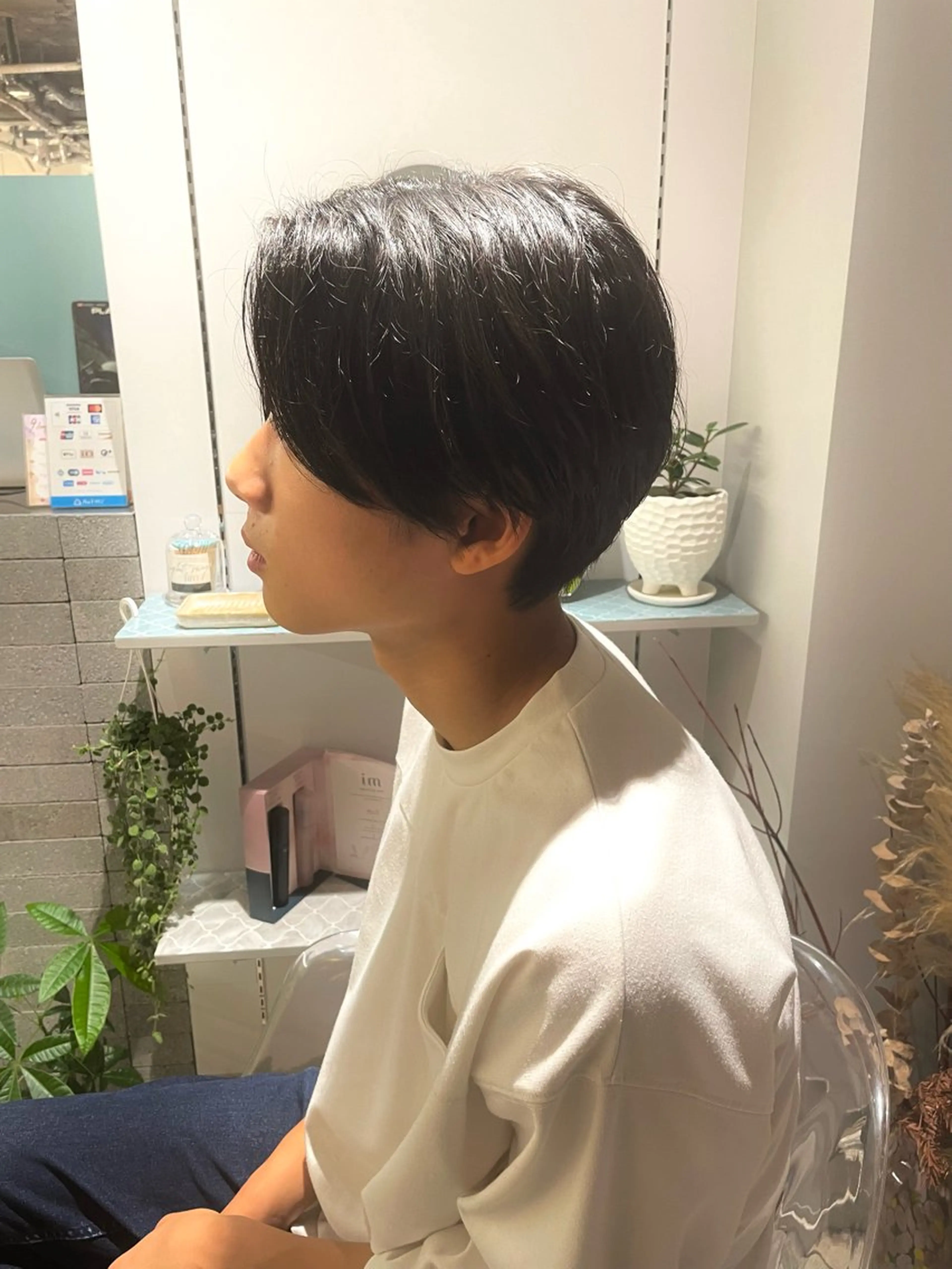 ショート 髪質改善×美髪矯正 艶髪カラー　阪口のヘアスタイル