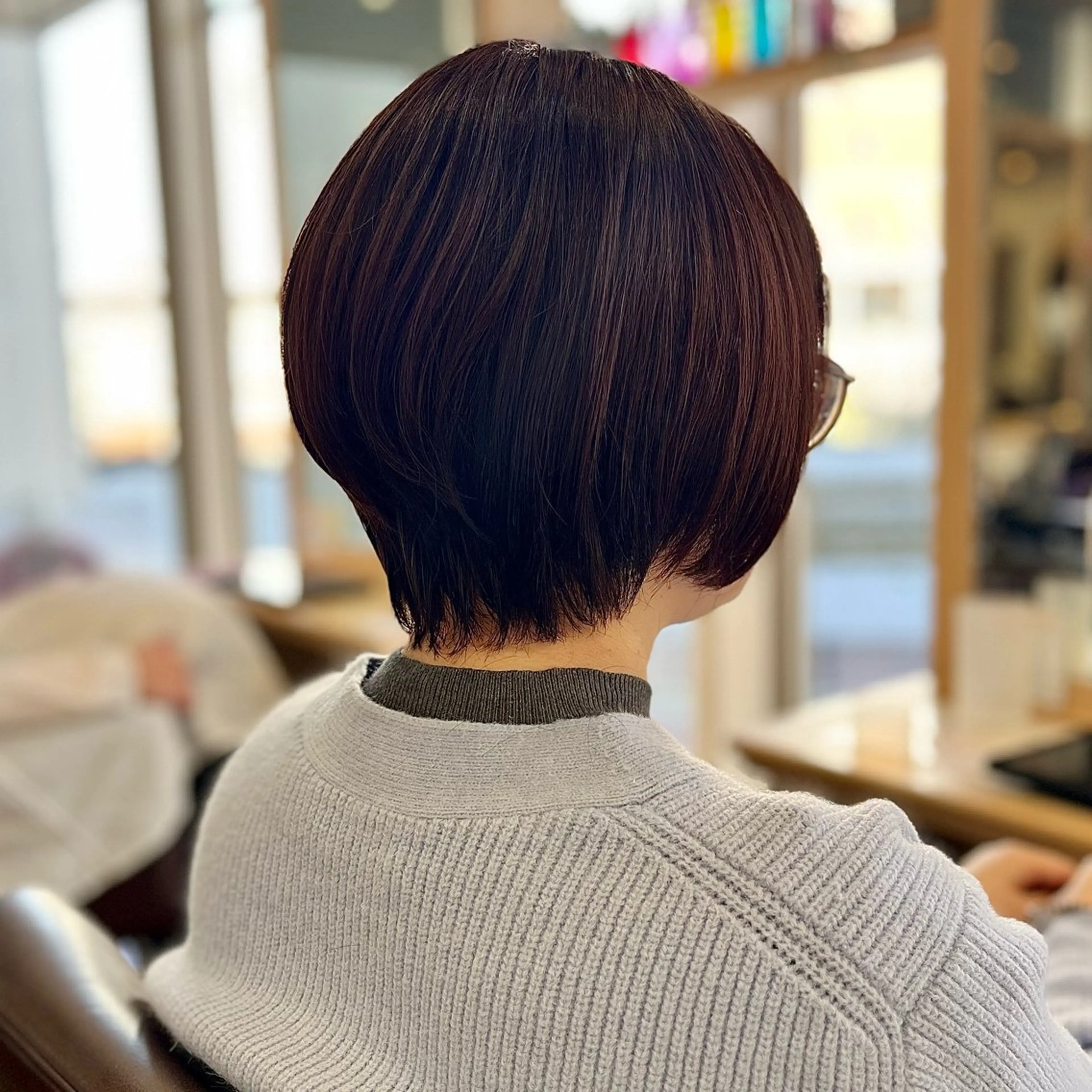 ショート ショートヘア オオソネ マリアのヘアスタイル