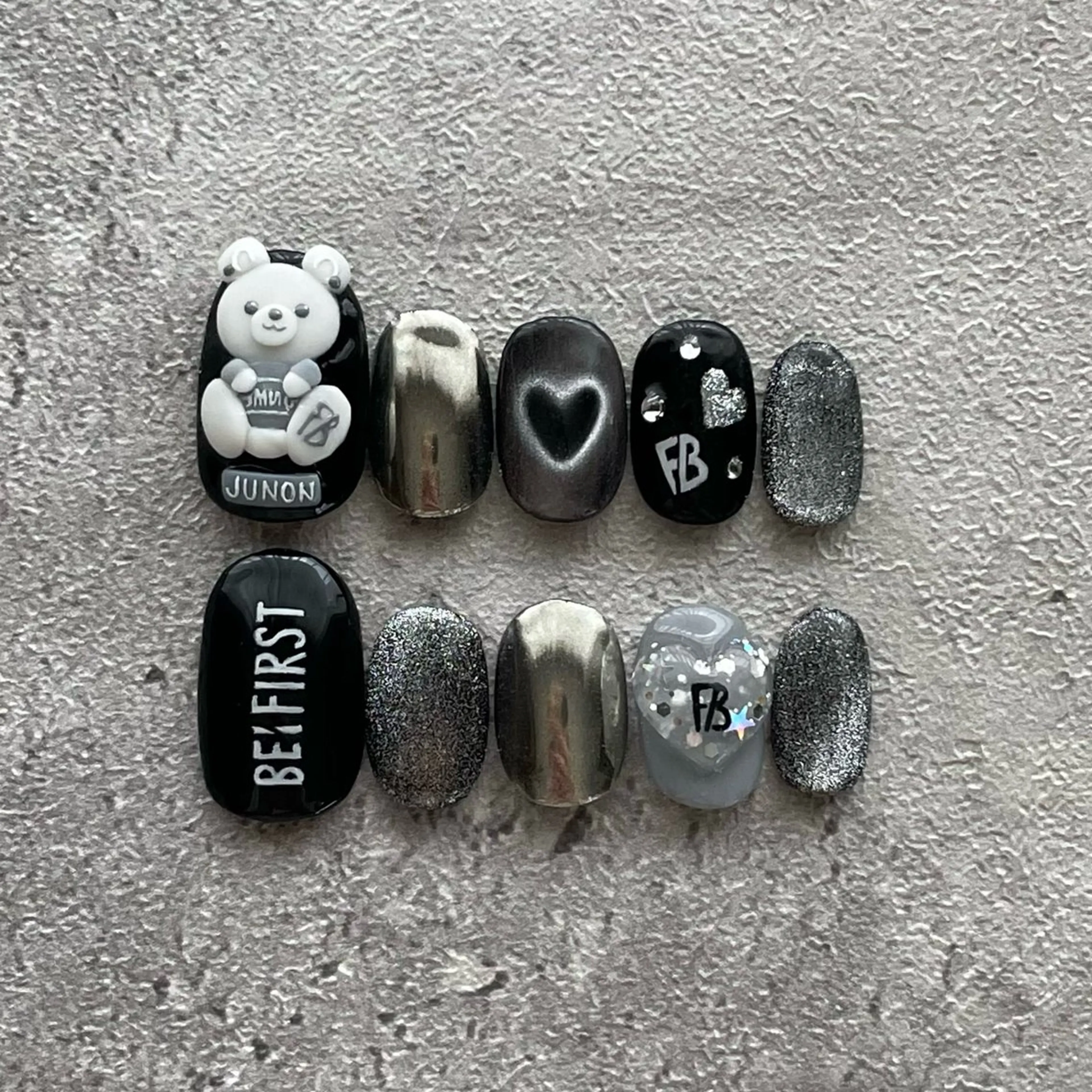 ネイル ネイルチップ 東 千夏のネイルデザイン