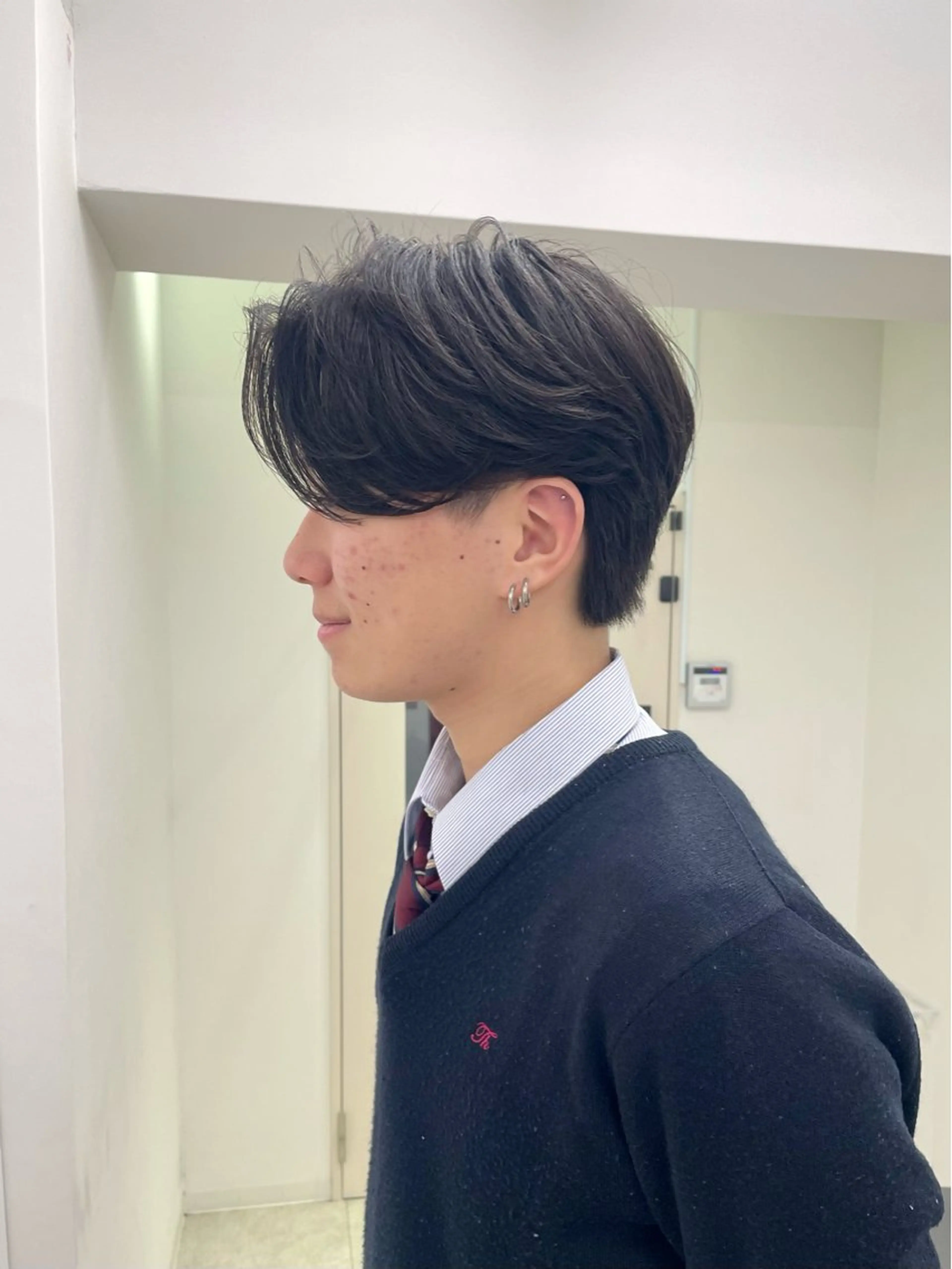 ショート パーマ メンズ カット パーマ メンズ特化 /KAKERUのヘアスタイル