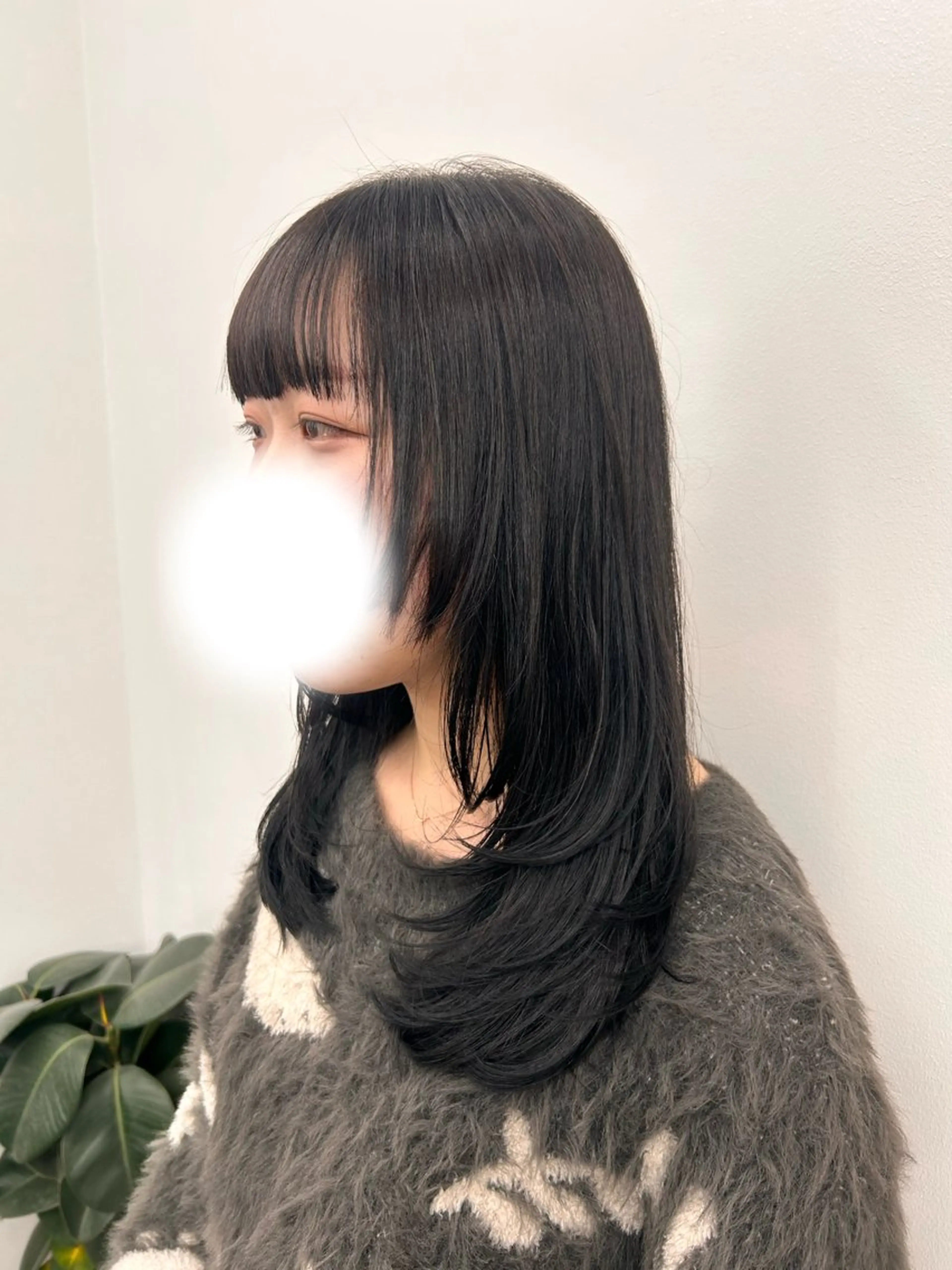 セミロング レイヤーカット ボブ/暖色カラー 🎧 kei 🎀のヘアスタイル