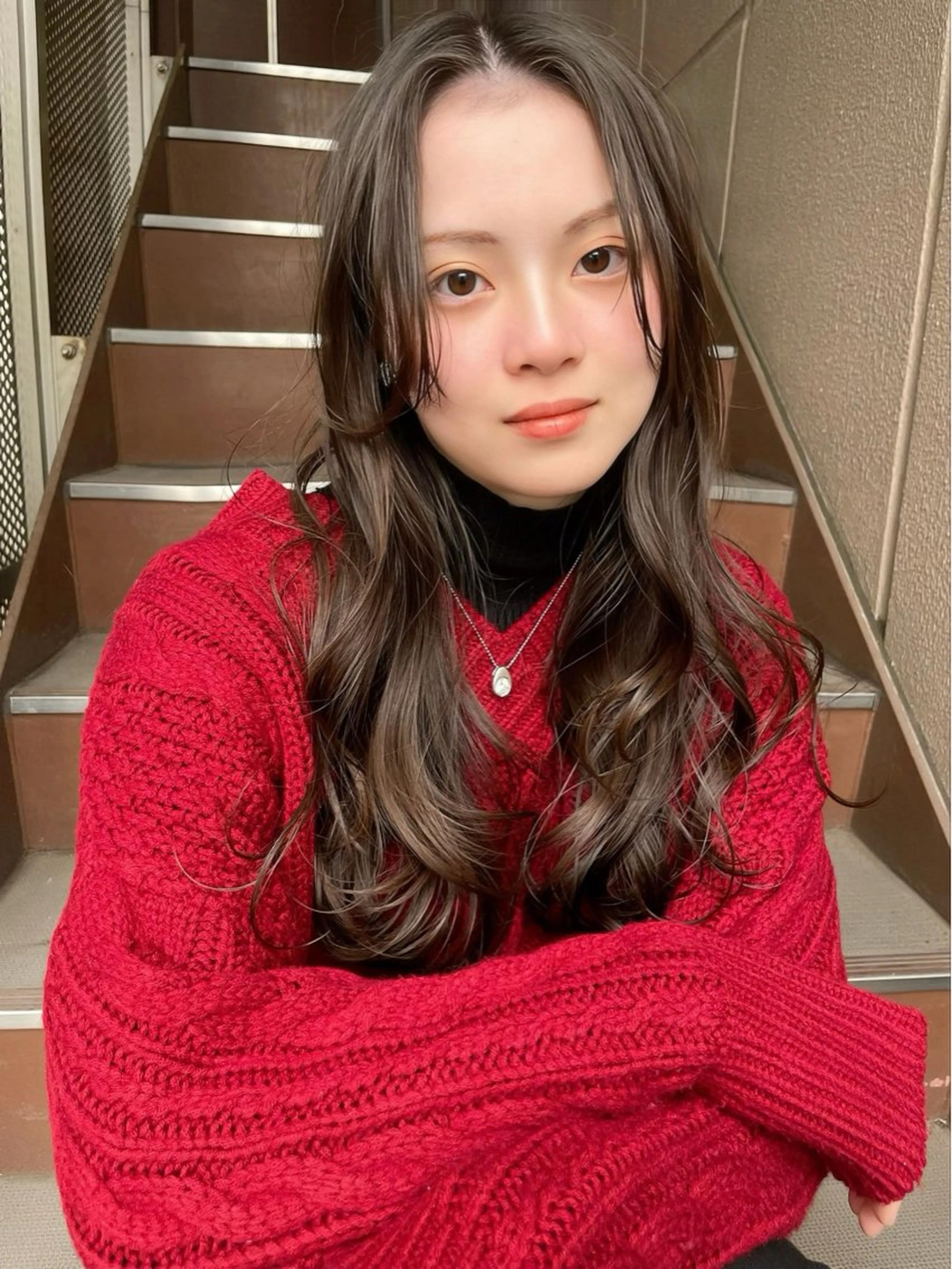 ロング 平 一裕のヘアスタイル