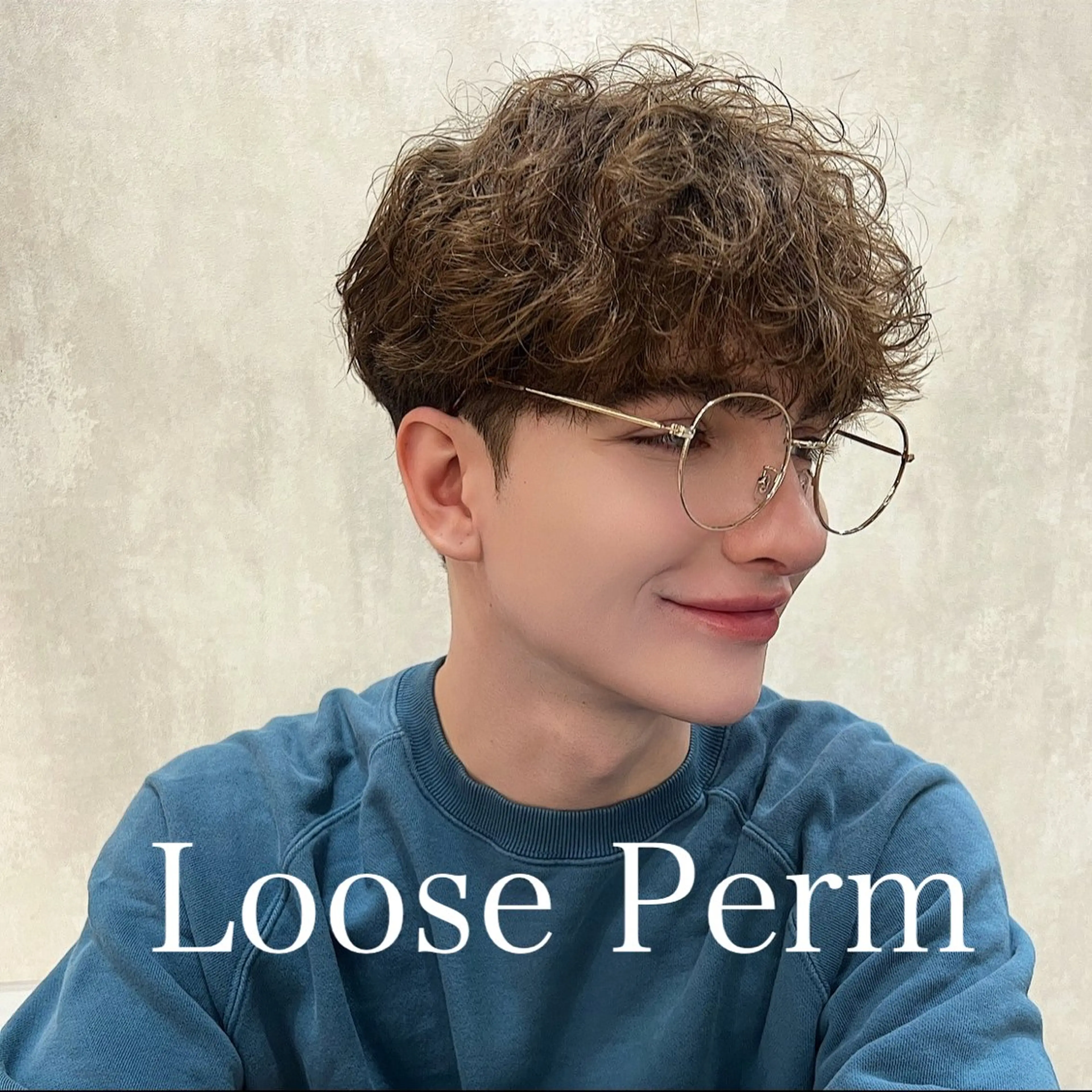 メンズカット➕波巻きパーマの写真