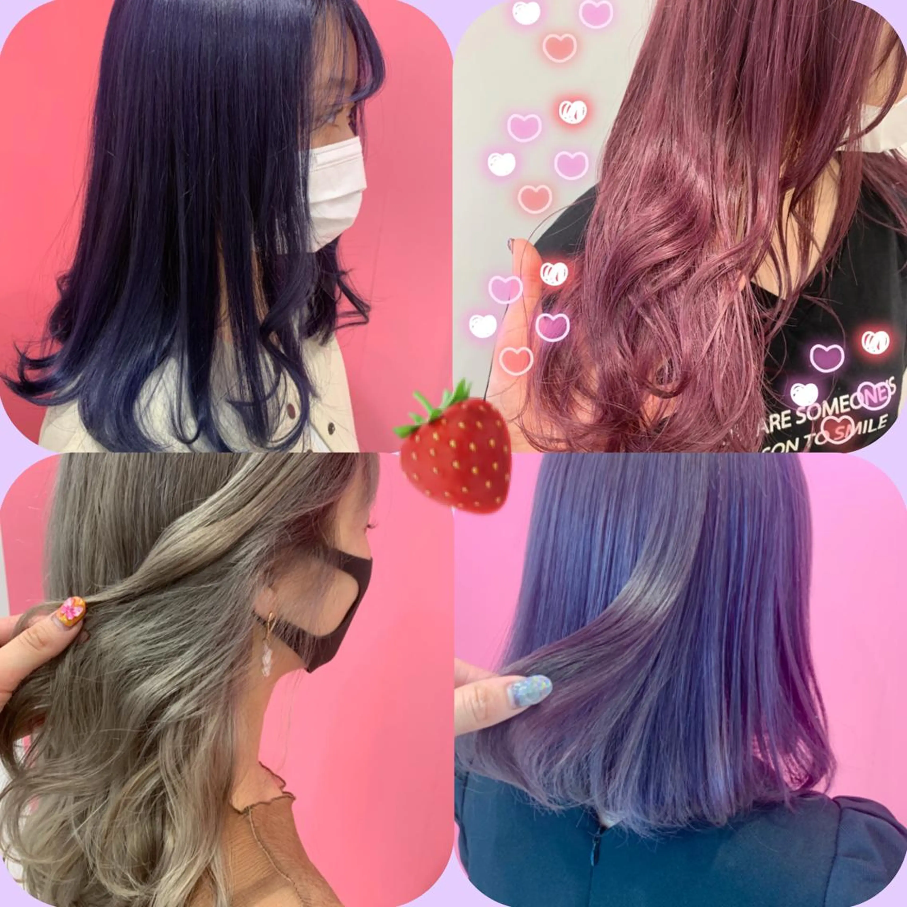 セミロング カラー ヘアアレンジ 新宿駅近♡個室 ♡関口三都季🌜のヘアスタイル