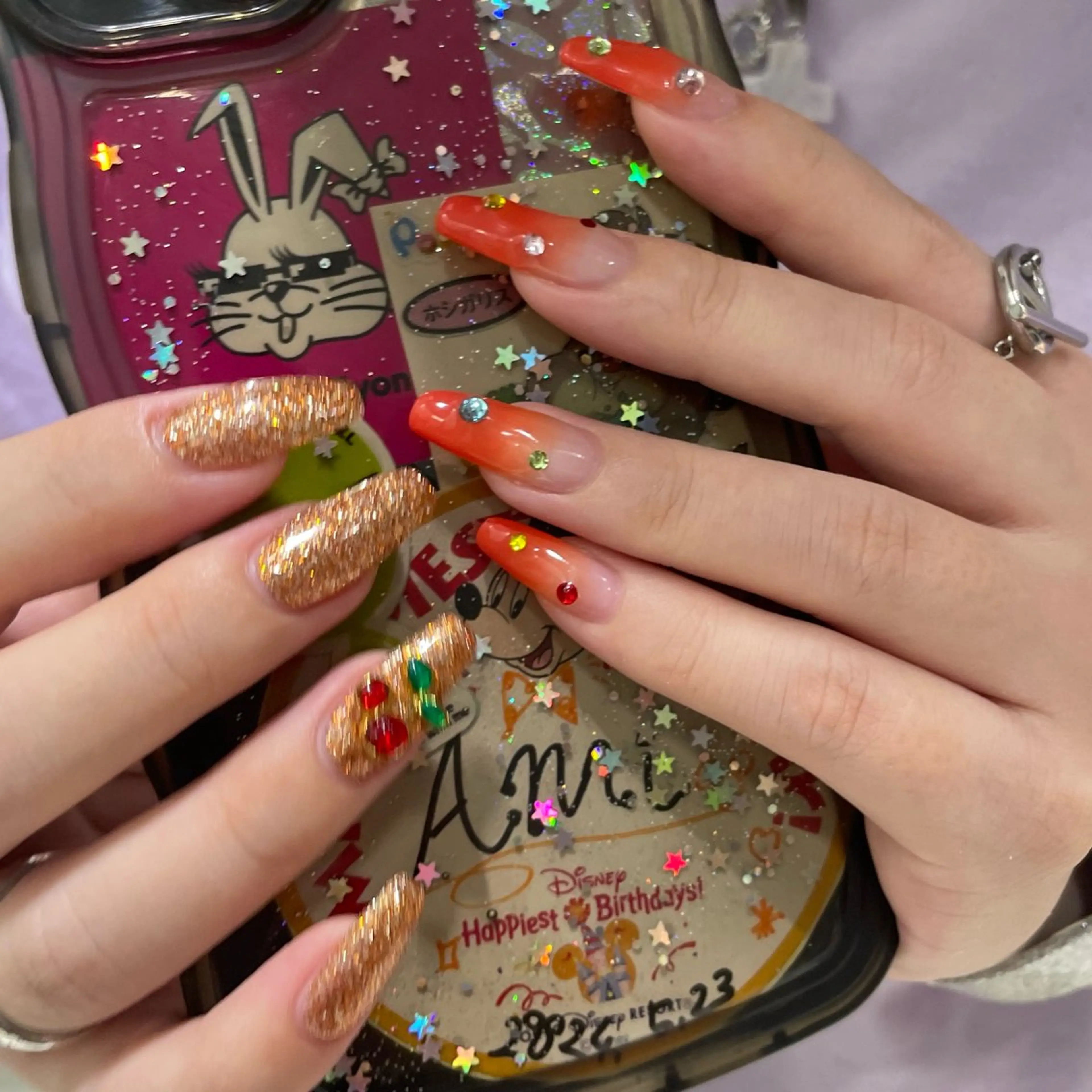 ネイル ハンドネイル nail studio nu/i所属・nu/i. ルイのネイルデザイン
