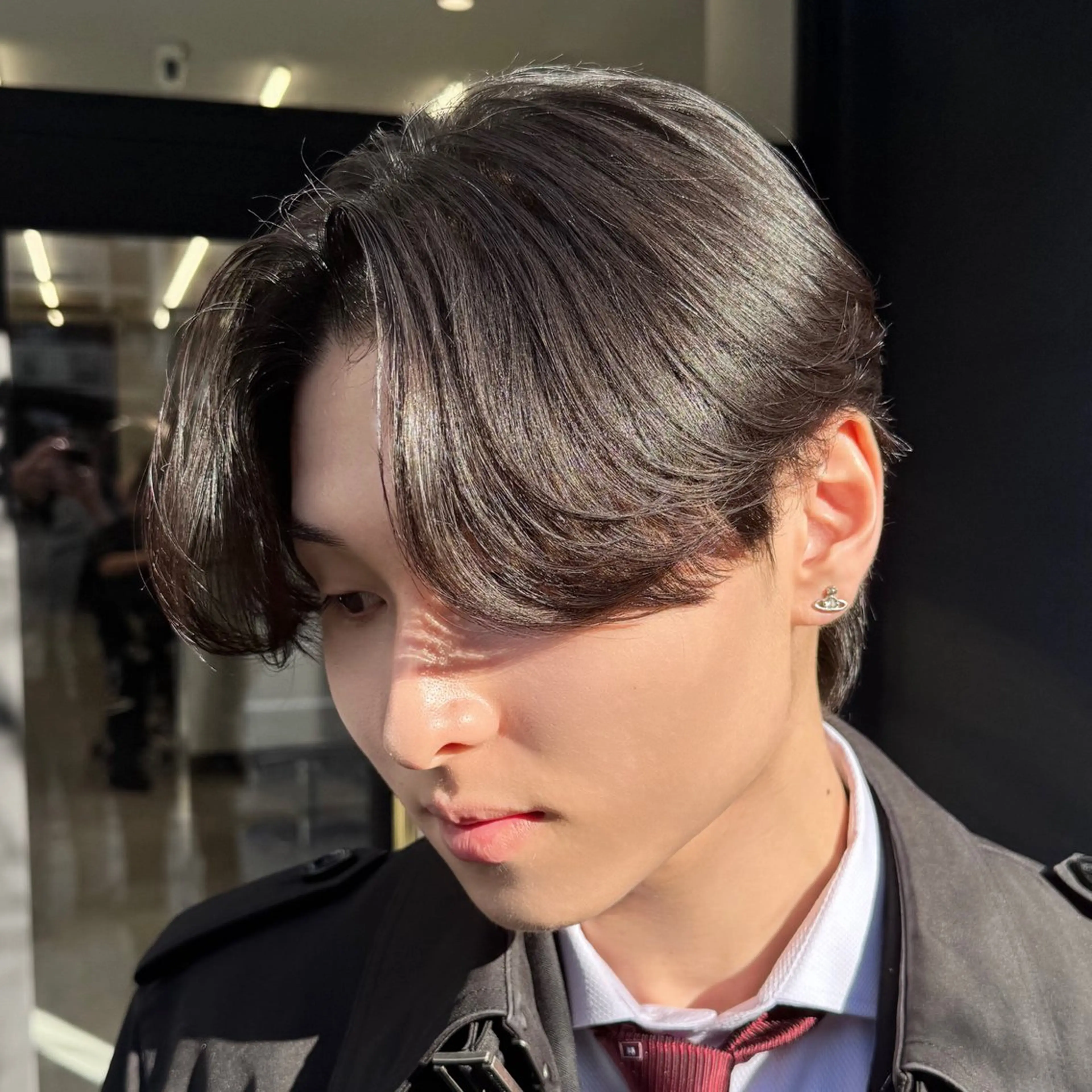 【🚨ミニモ限定🚨】メンズカット＋ニュアンスパーマ/メンズカット/メンズパーマ/韓国メンズヘアの写真